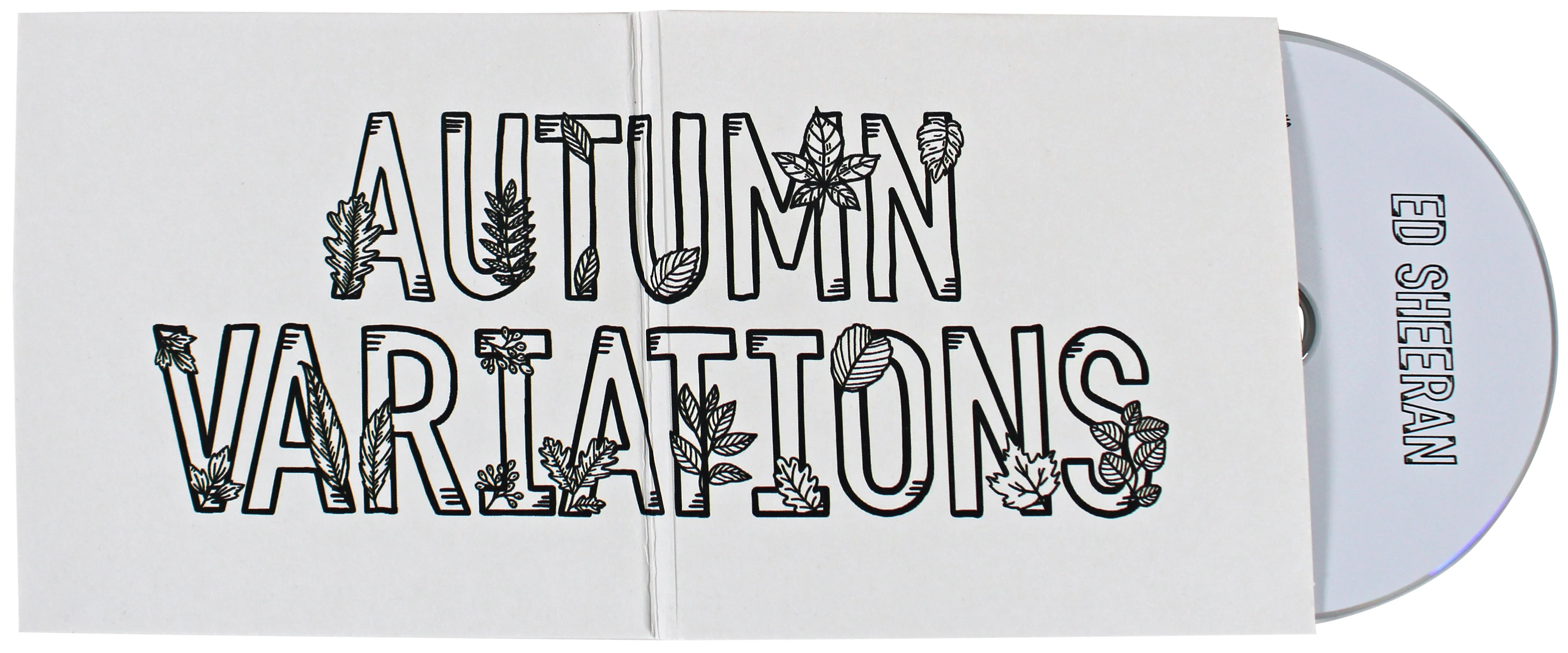 Ed Sheeran Authentic Signed Autumn Variations Cd Insert W/ Disk BAS #BK06975 - Image 6