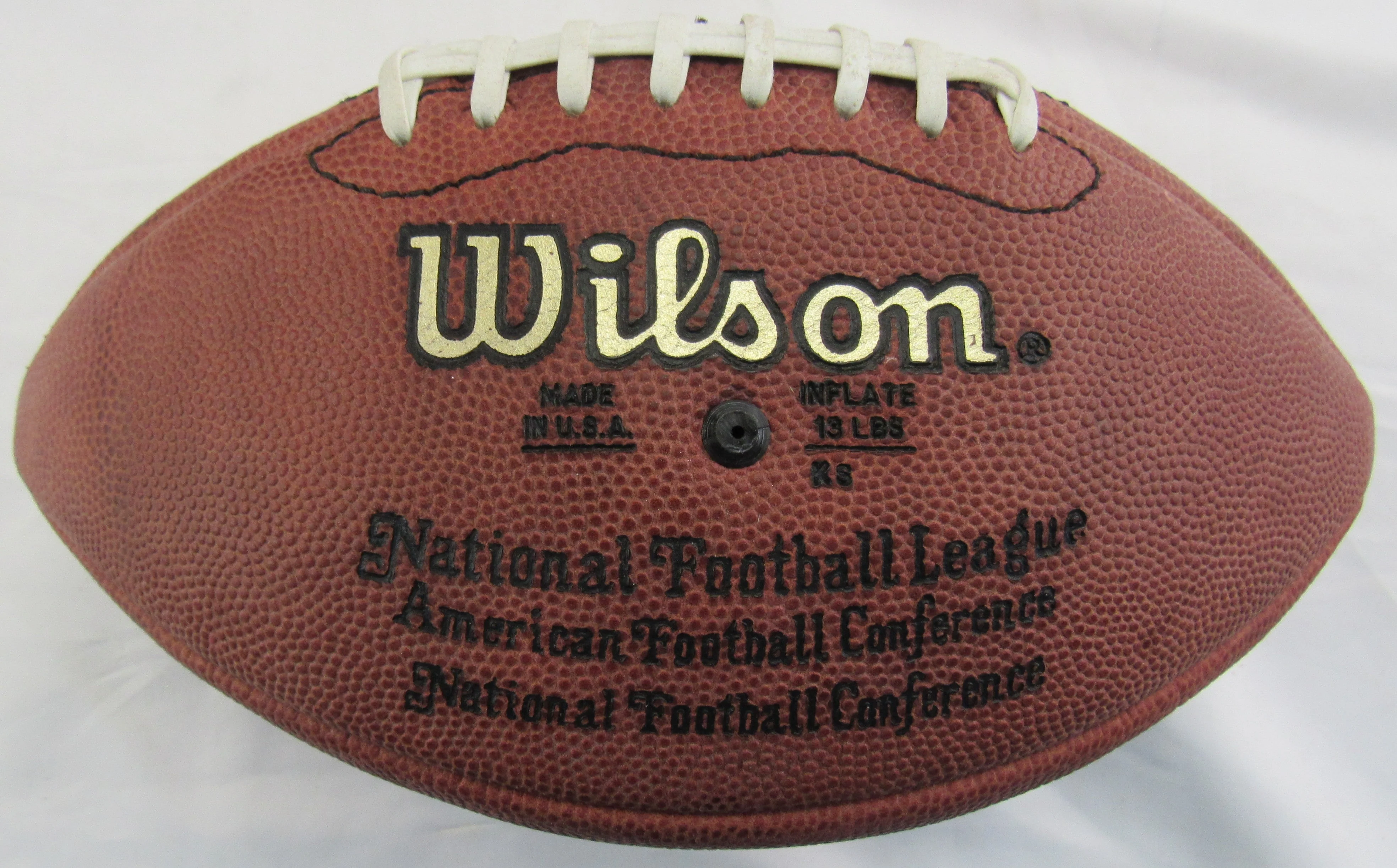 Ricky Williams Signed Wilson Paul Tagliabue Football PSA/DNA V94048 - Image 4
