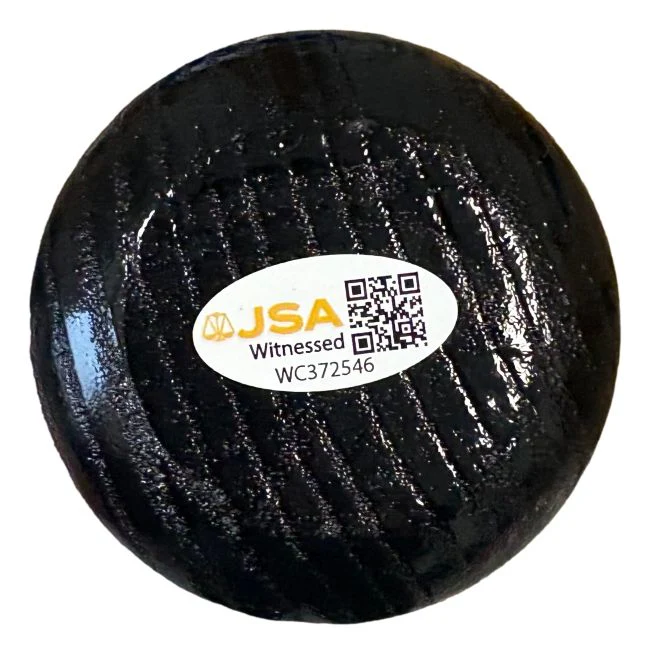 Edgardo Alfonzo New York Mets Signed Black Rawlings Pro Bat JSA QR - Image 3
