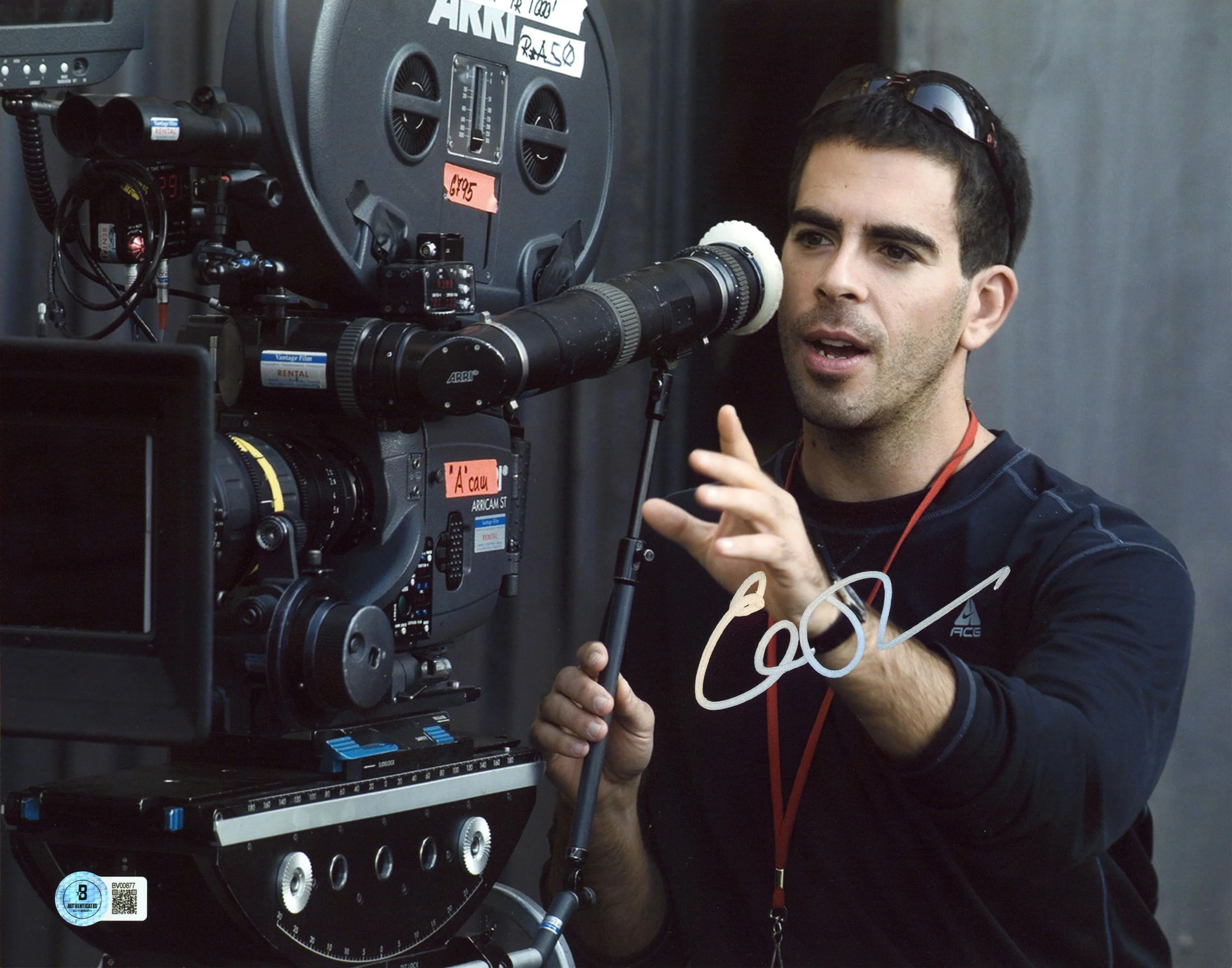 Eli Roth Cabin Fever Authentic Signed 11x14 Horizontal Photo BAS #BV00877 - Image 2