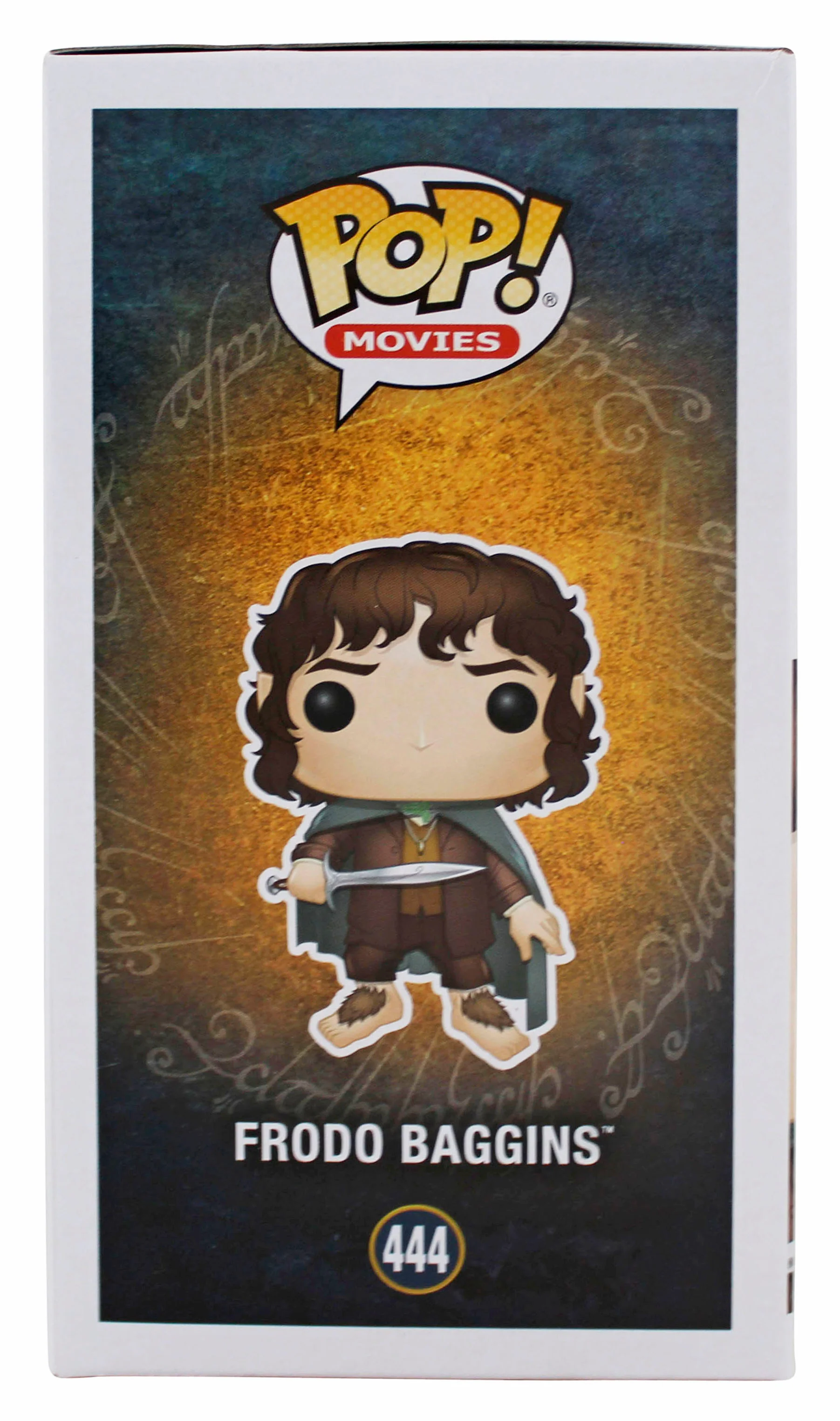 Elijah Wood LOTR "Frodo" Signed #444 Alt Funko Pop Figure w/ Blue Sig BAS Wit - Image 6