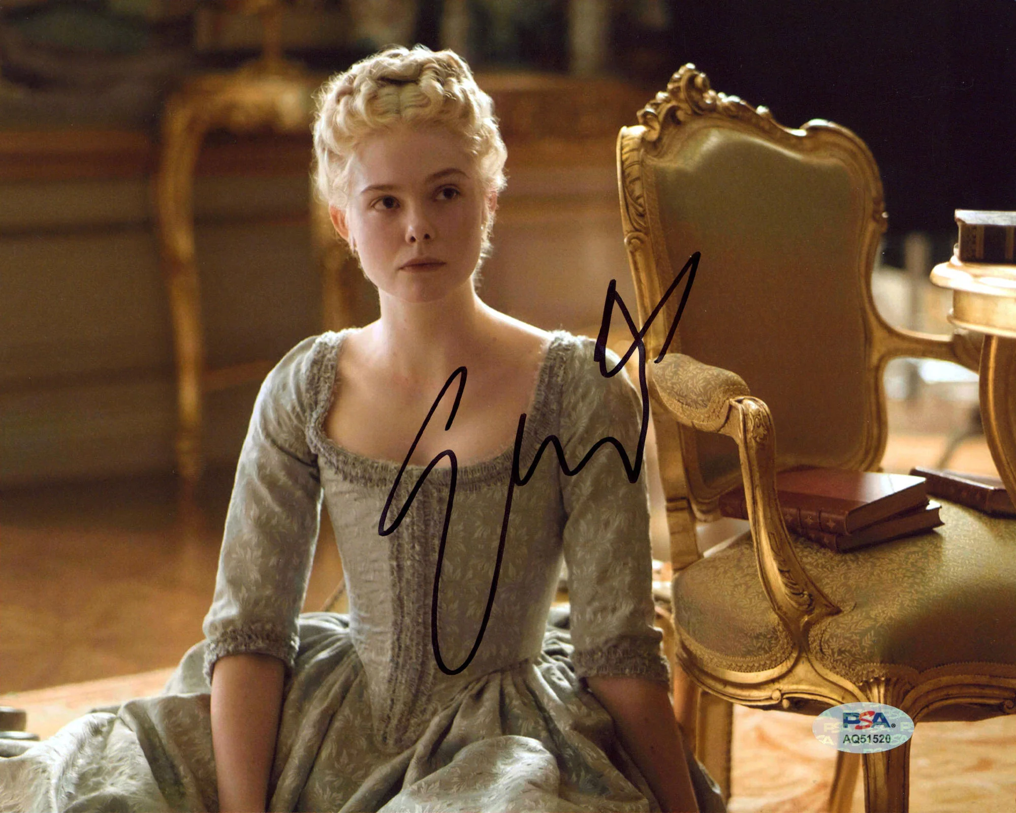 Elle Fanning The Great Authentic Signed 8x10 Horizontal Photo PSA/DNA #AQ51520 - Image 2