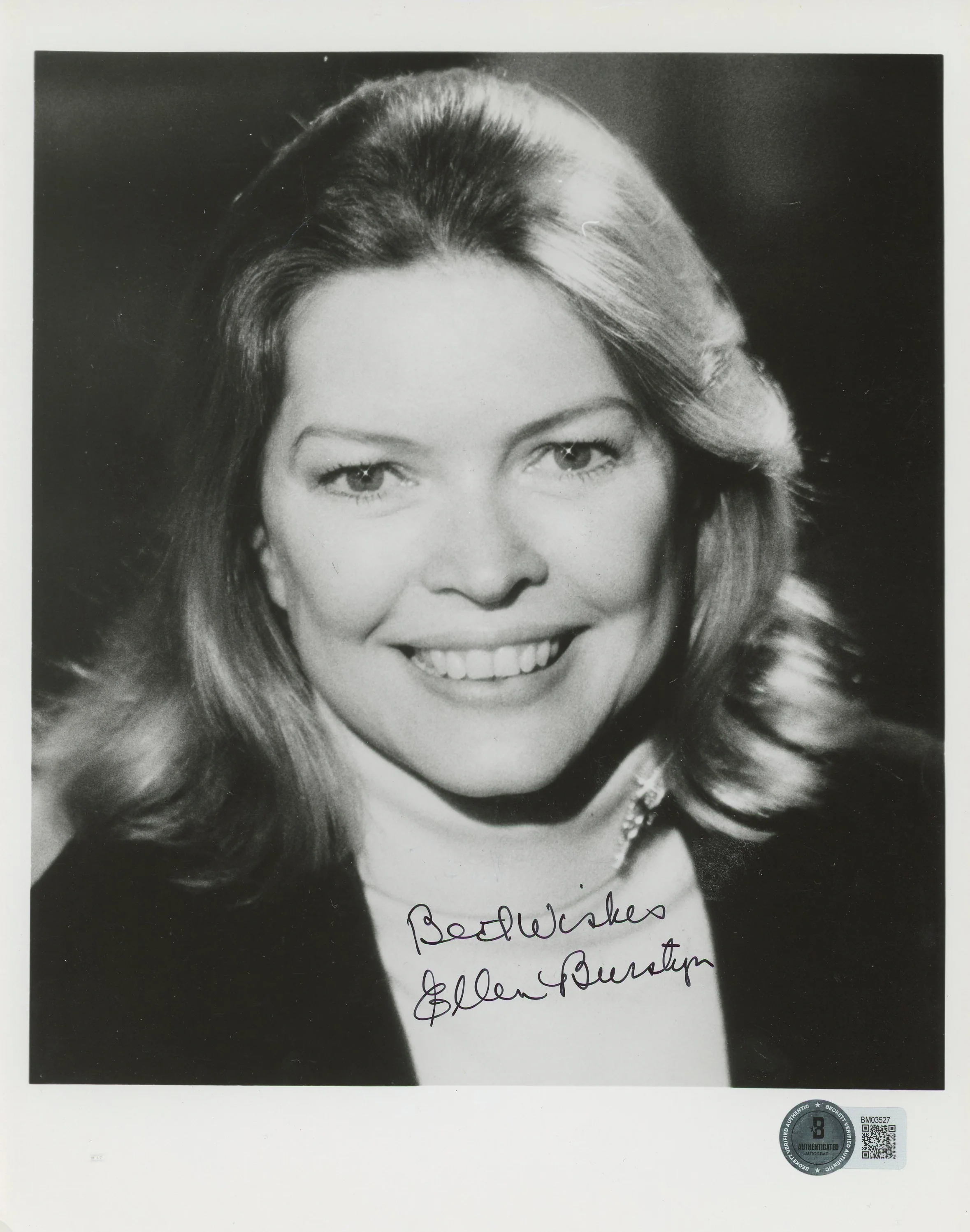 Ellen Burstyn Requiem for a Dream "Best Wishes" Signed 8x10 Photo BAS #BM03527 - Image 2