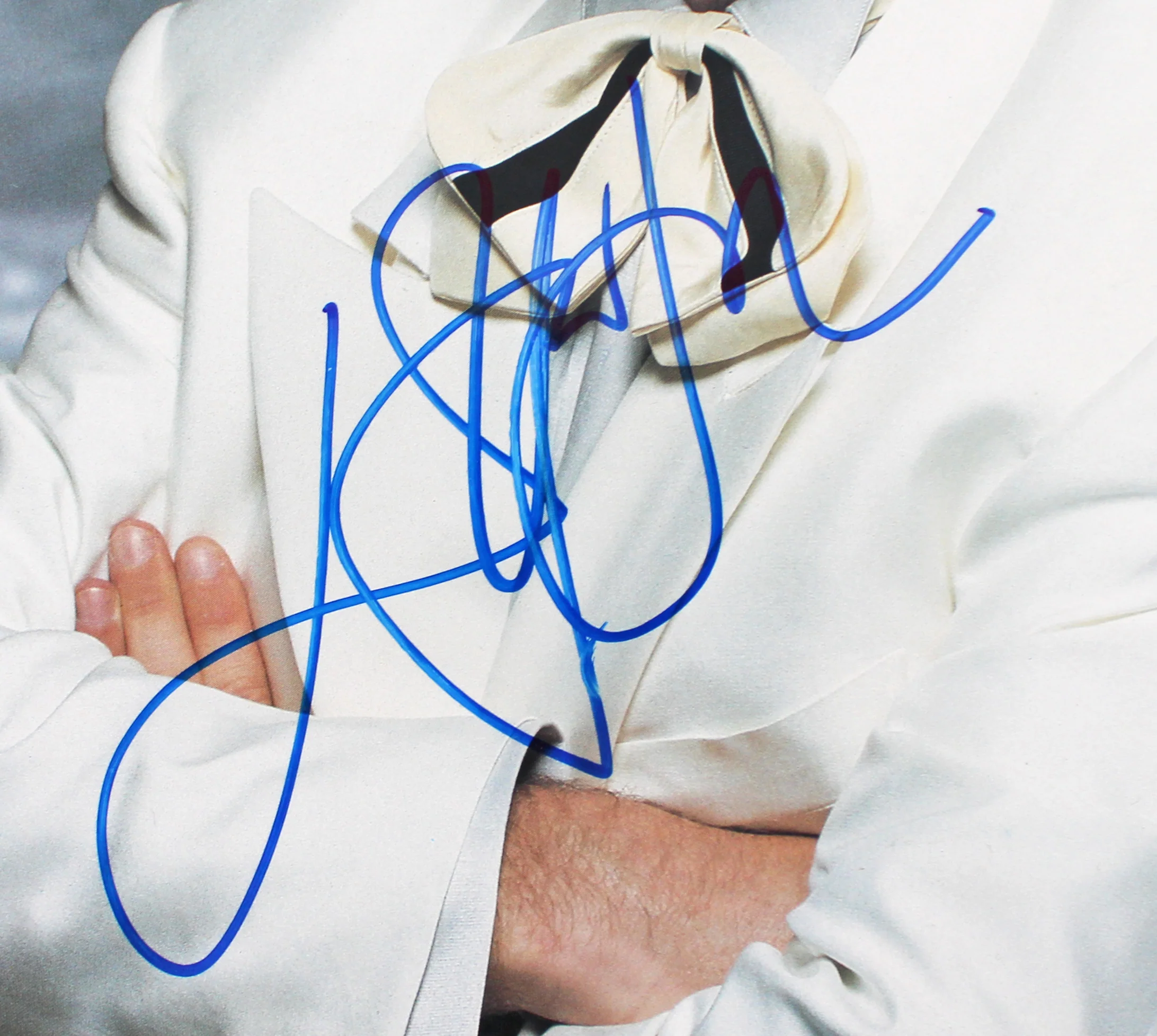 Elton John Signed Mona Lisas And Mad Hatters Album Cover W/ Vinyl BAS #AE09858 - Image 4