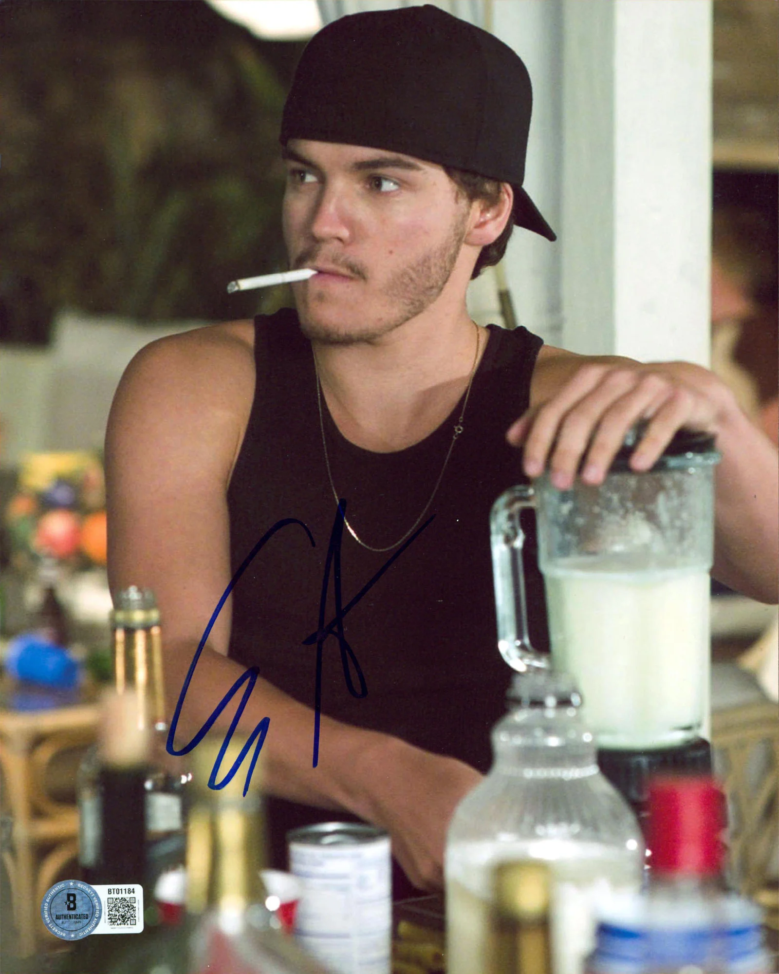 Emile Hirsch Alpha Dog Authentic Signed 8x10 Vertical Photo BAS #BT01184 - Image 2