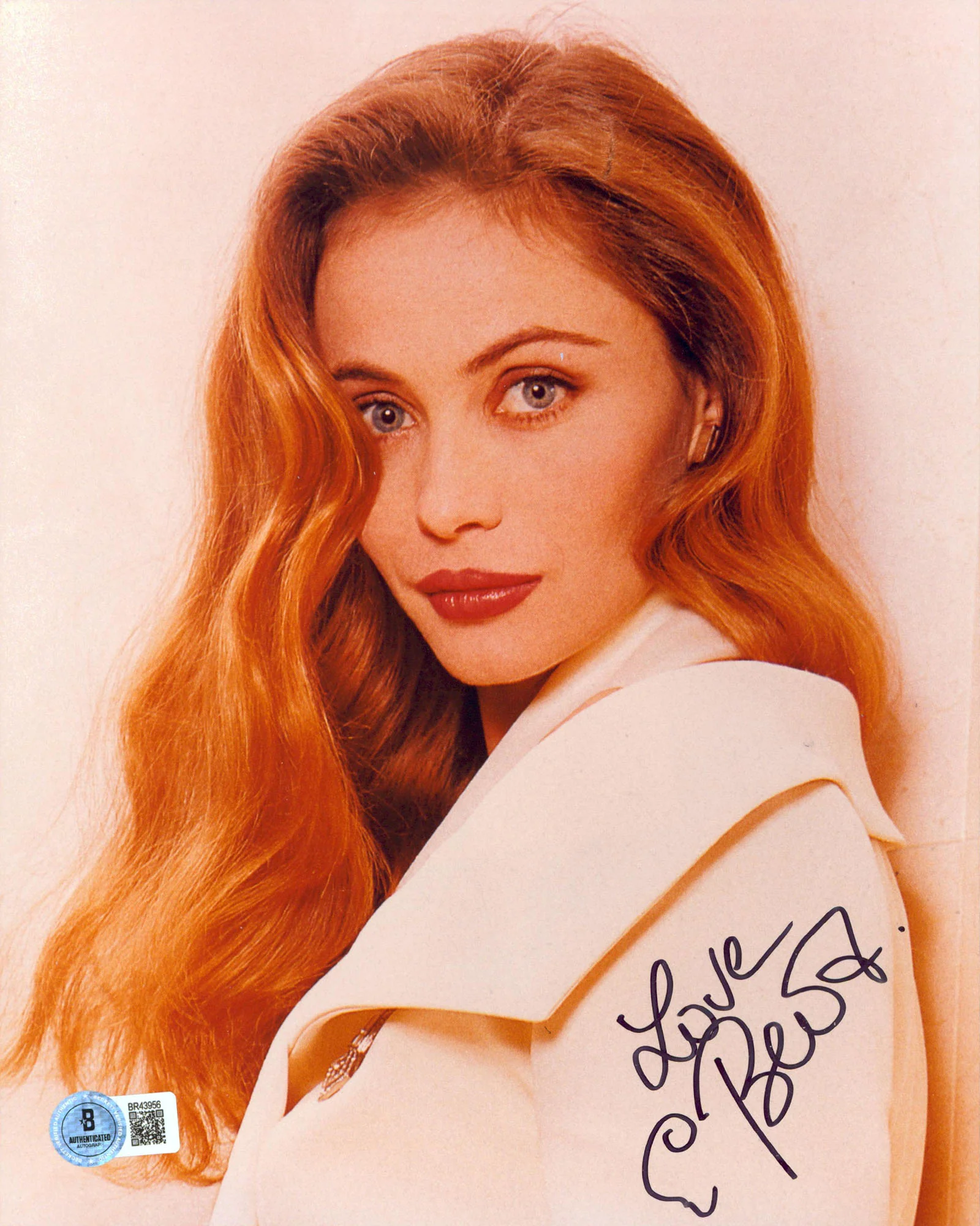 Emmanuelle Beart Mission: Impossible "Love" Signed 8x10 Photo BAS #BR43956 - Image 2