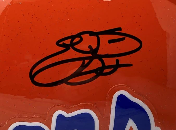 Emmitt Smith Signed Florida Gators Full Size Speed Replica Helmet Prova Hologram - Image 2