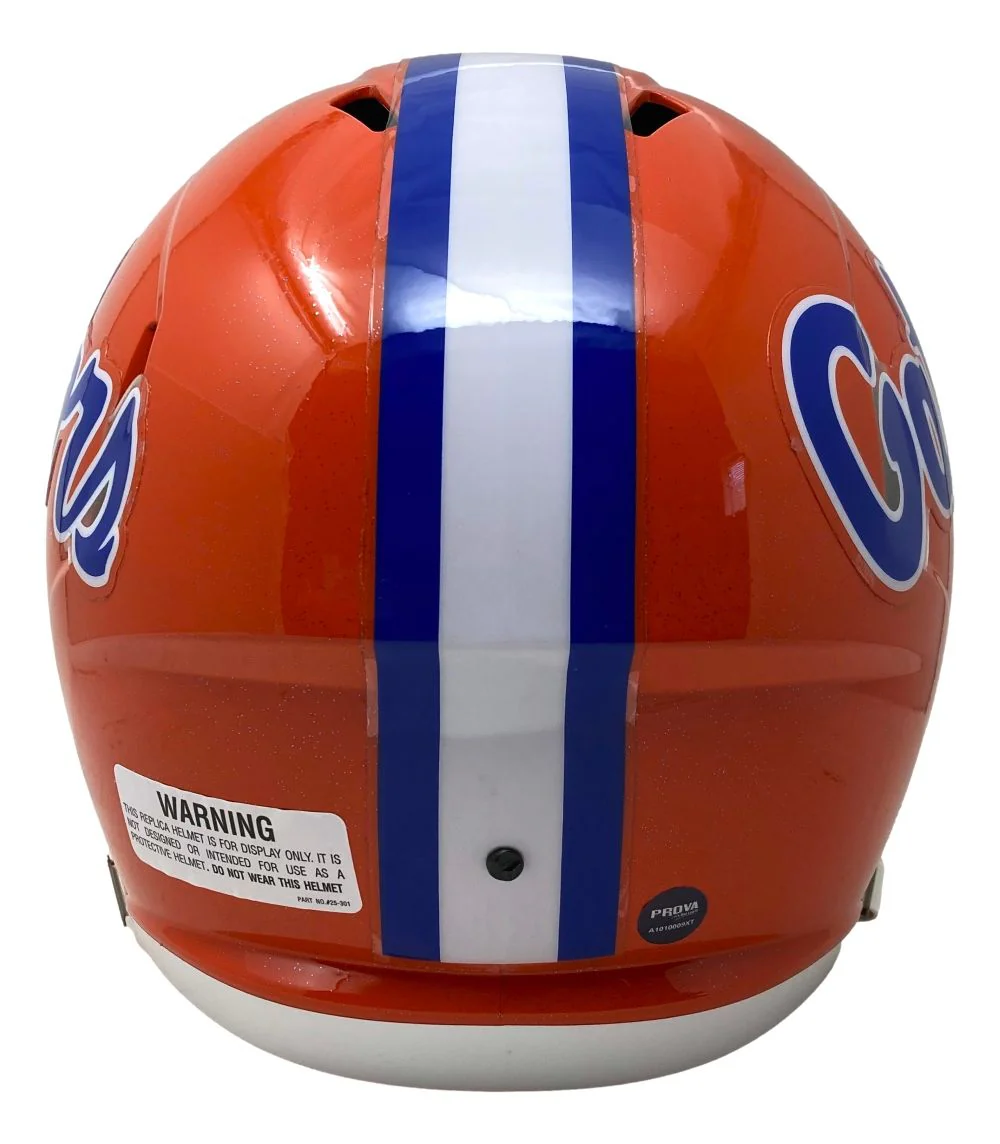 Emmitt Smith Signed Florida Gators Full Size Speed Replica Helmet Prova Hologram - Image 3