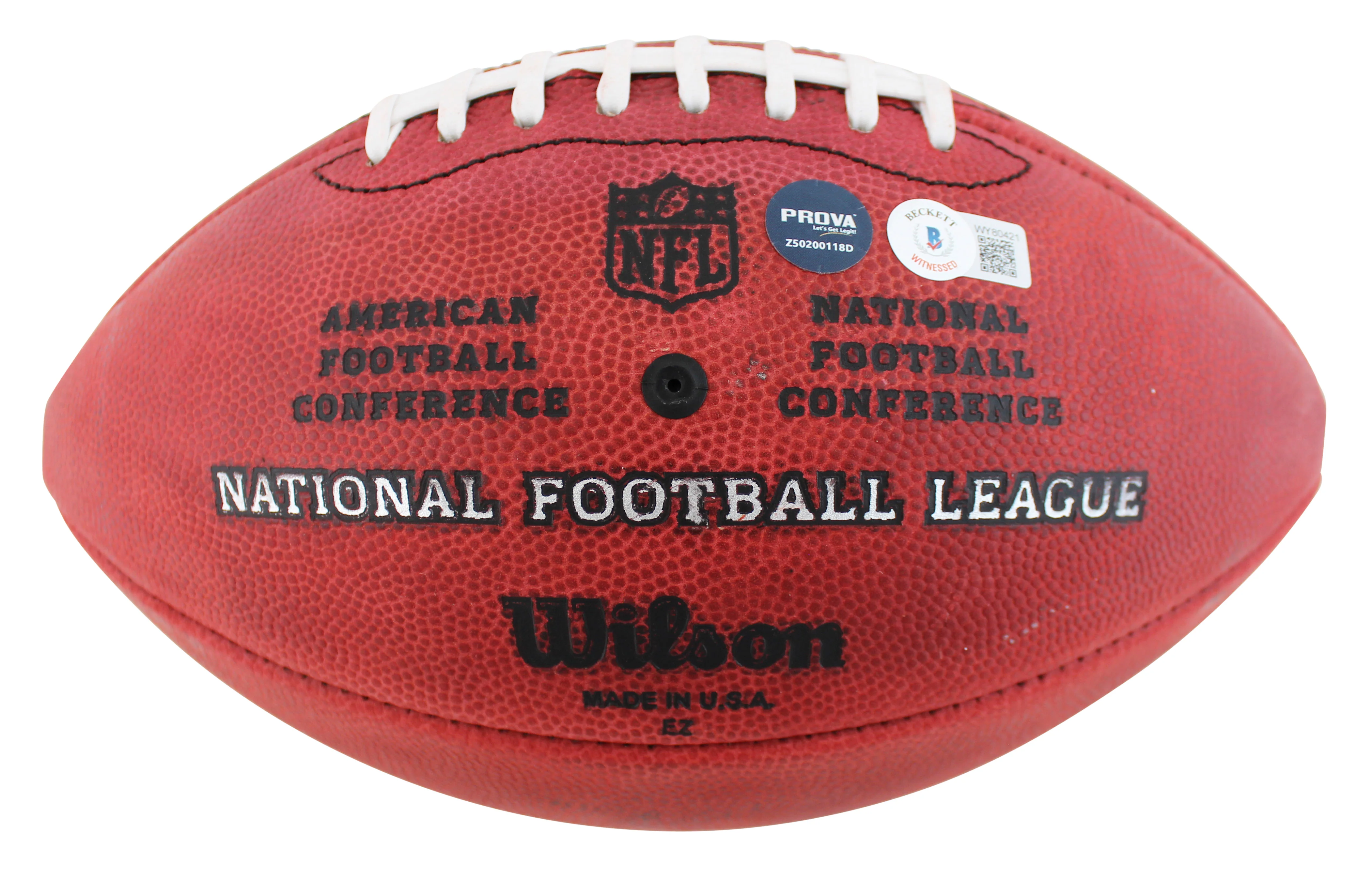 Emmitt Smith & Tony Dorsett "Americas Team" Signed Official Duke Football BAS W - Image 5
