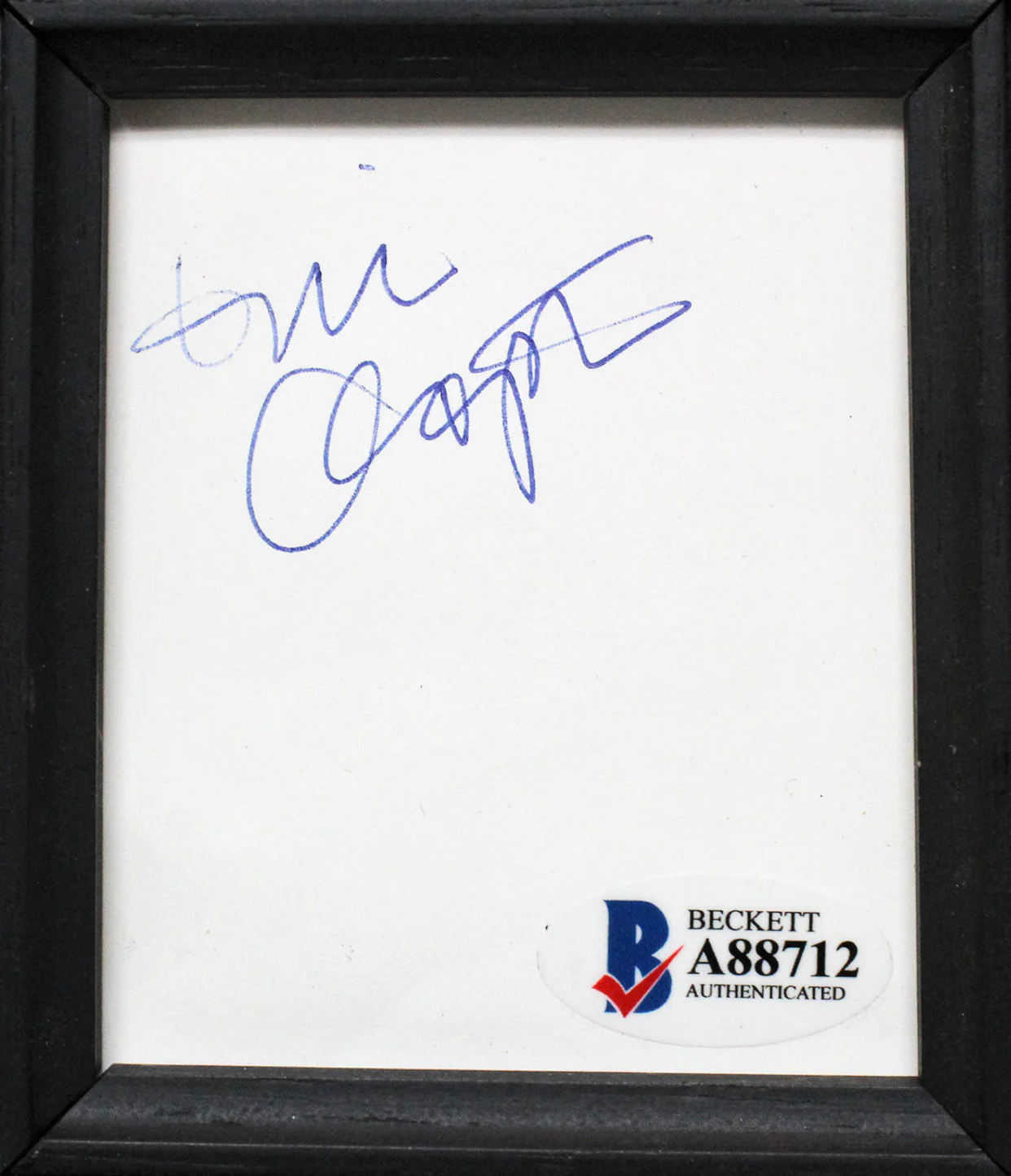 Eric Clapton Authentic Signed 2.25x2.75 Matted Cut Signature BAS #A88712 - Image 3