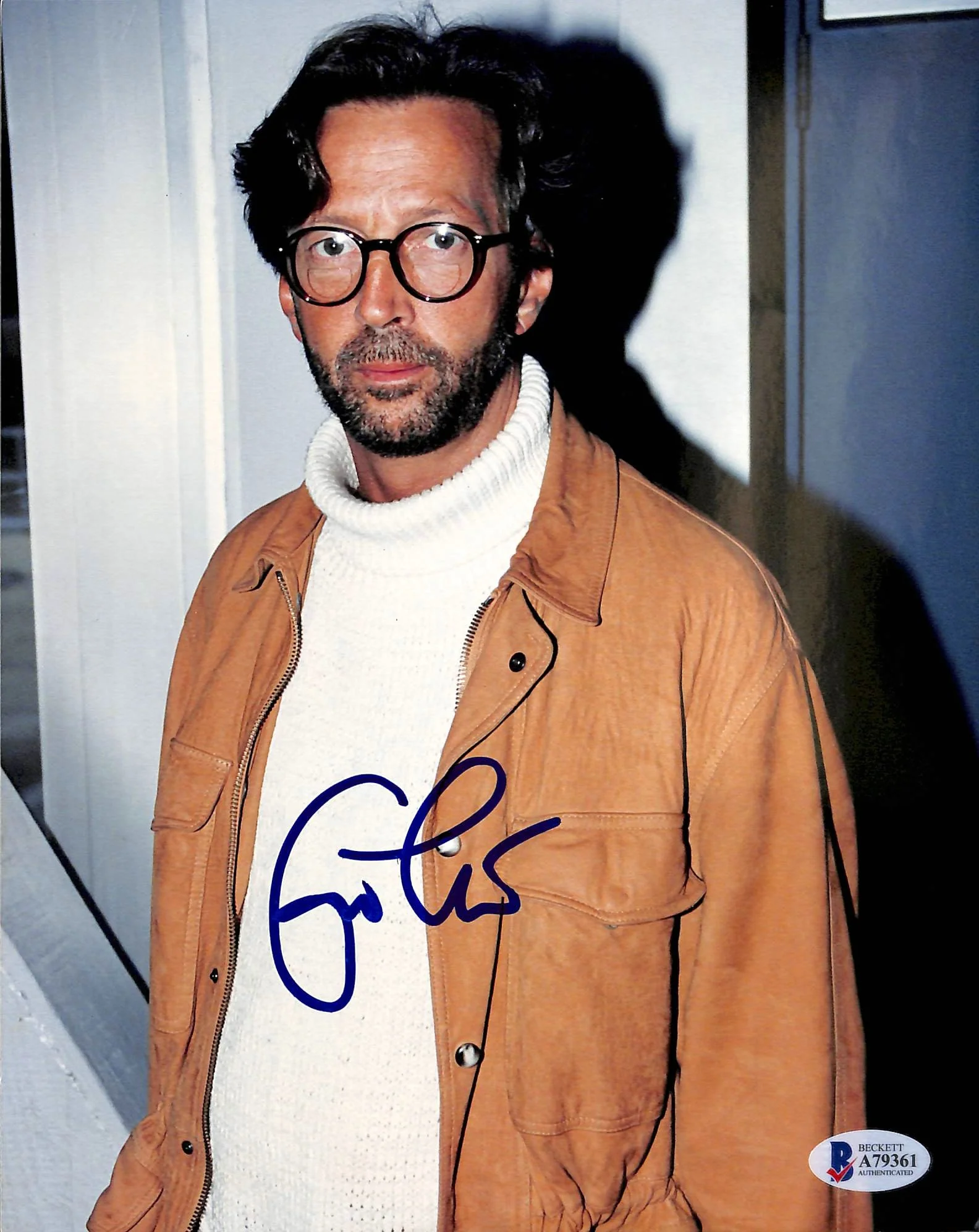 Eric Clapton Authentic Signed 8x10 Photo Auto Graded Gem Mint 10! BAS #A79361 - Image 2