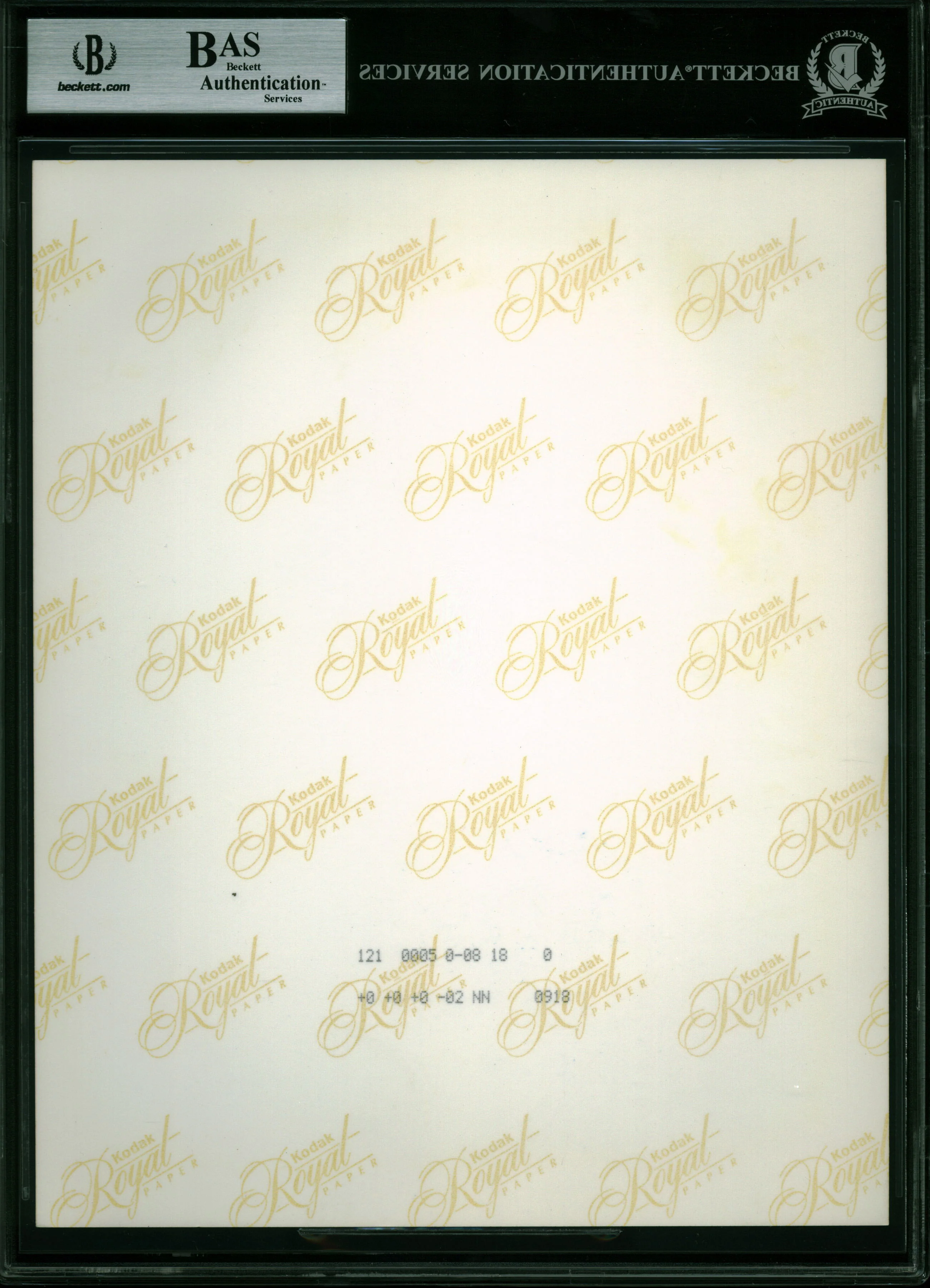 Eric Clapton Authentic Signed 8x10 Photo Autographed BAS Slabbed - Image 3