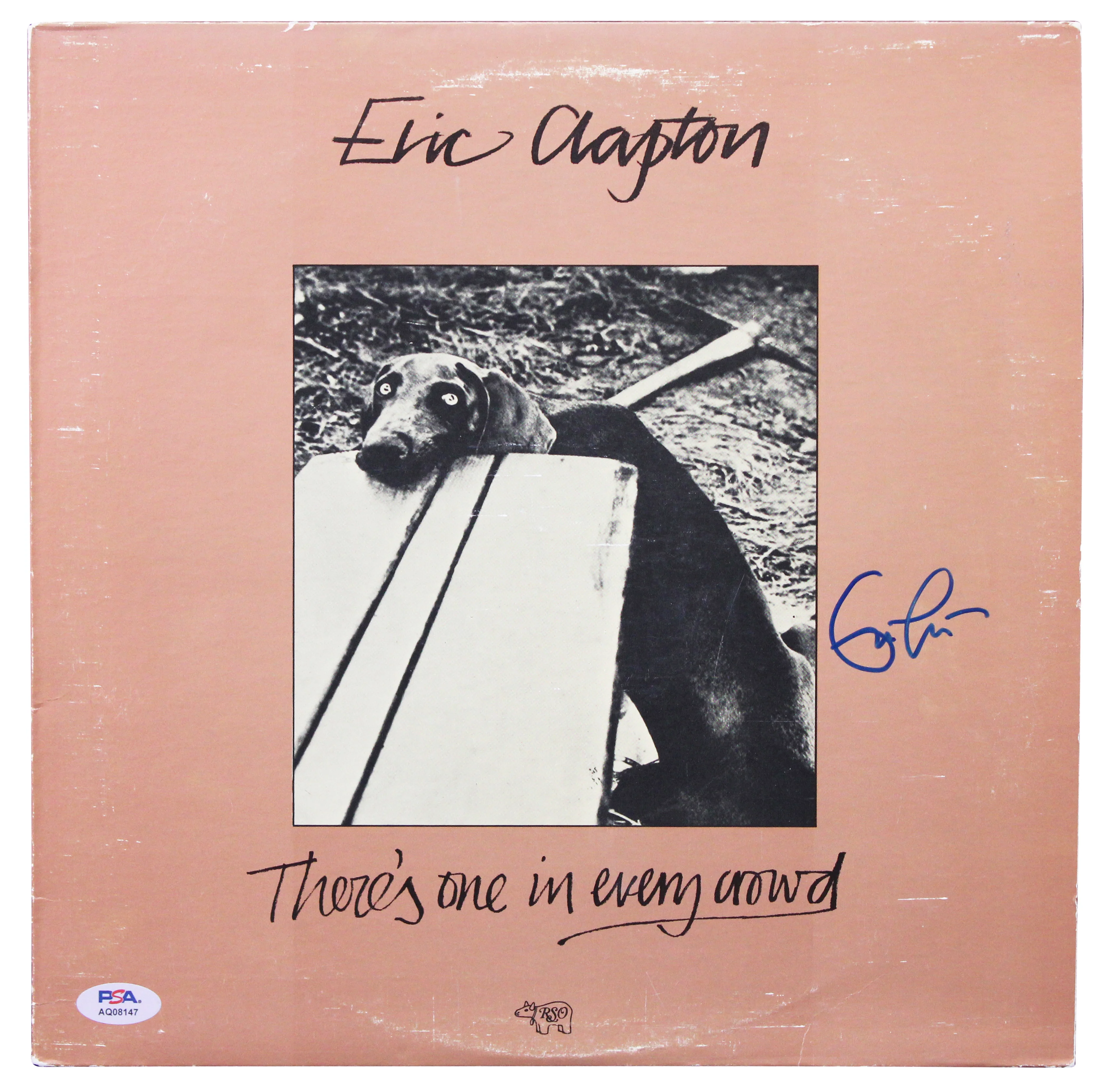 Eric Clapton Signed There's One In Every Crowd Album Cover PSA/DNA #AQ08147 - Image 2