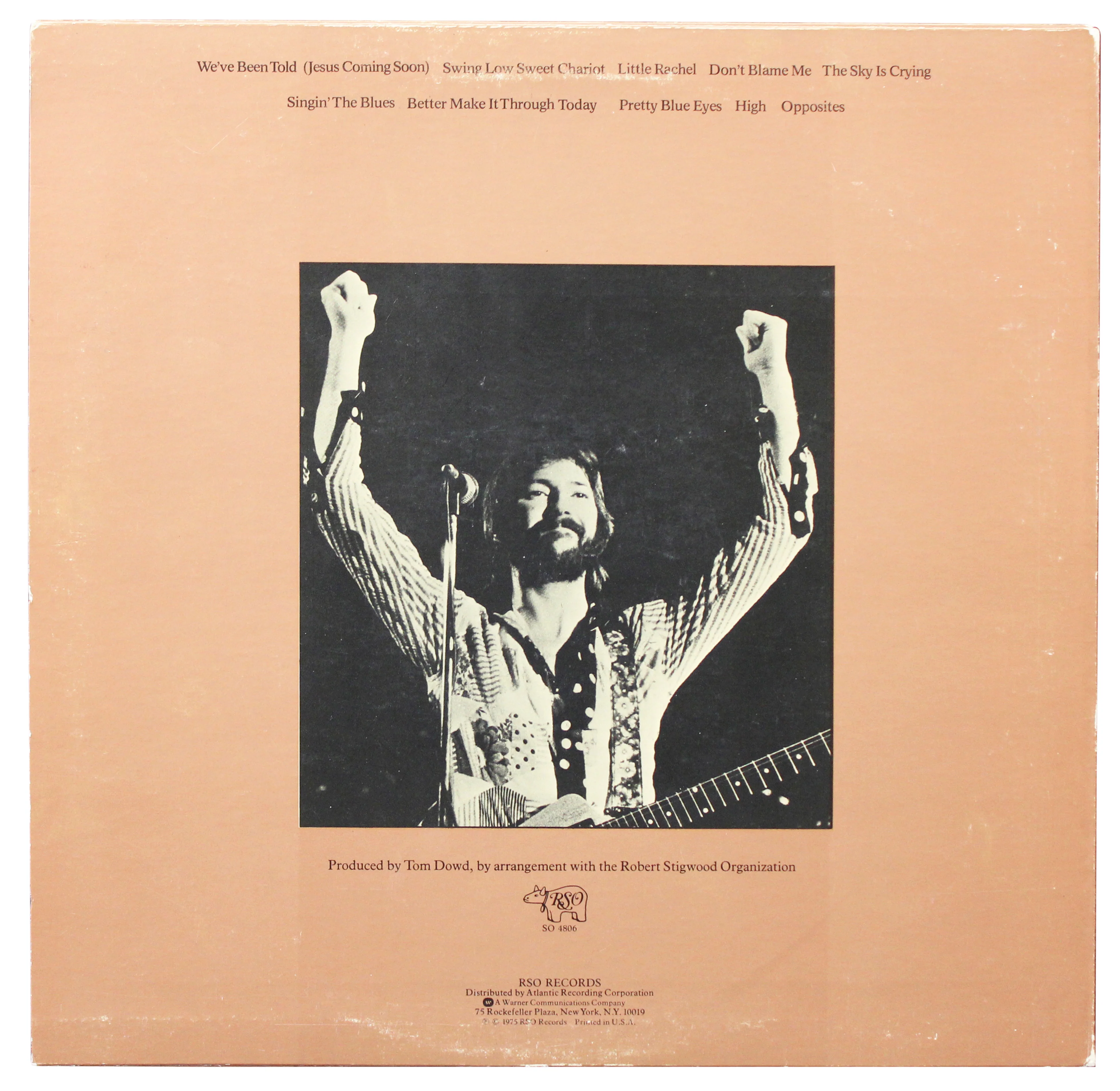 Eric Clapton Signed There's One In Every Crowd Album Cover PSA/DNA #AQ08147 - Image 3