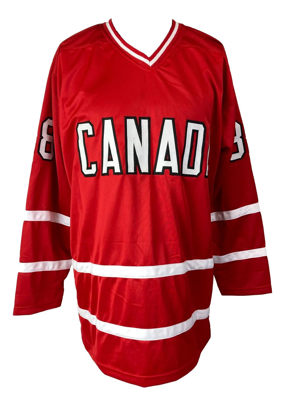 Eric Lindros Canada Signed Red Hockey Jersey HOF 16 Inscribed JSA ITP - Image 3