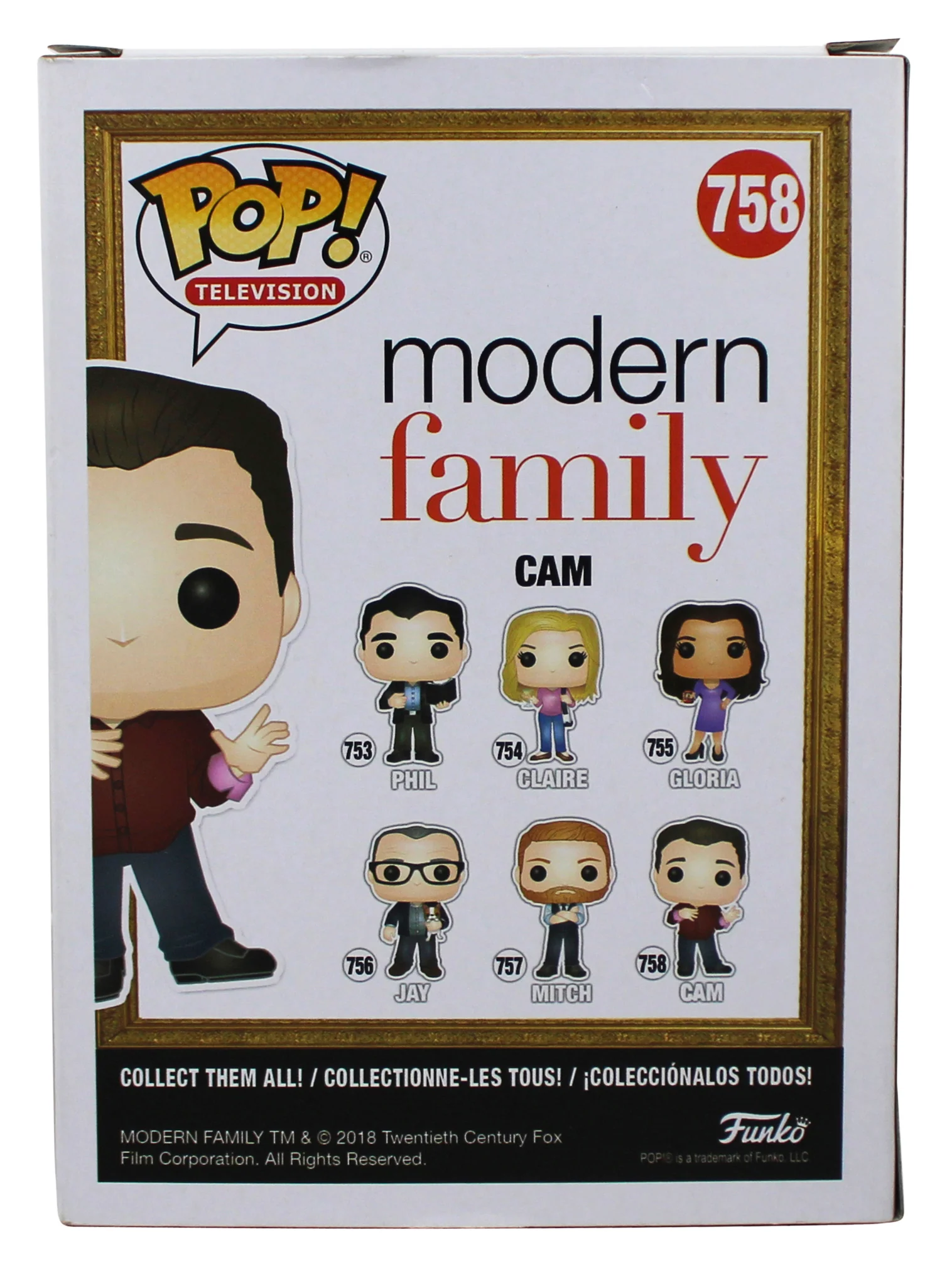 Eric Stonestreet Modern Family Signed Cam #758 Funko Pop Figure BAS #BP61989 - Image 5