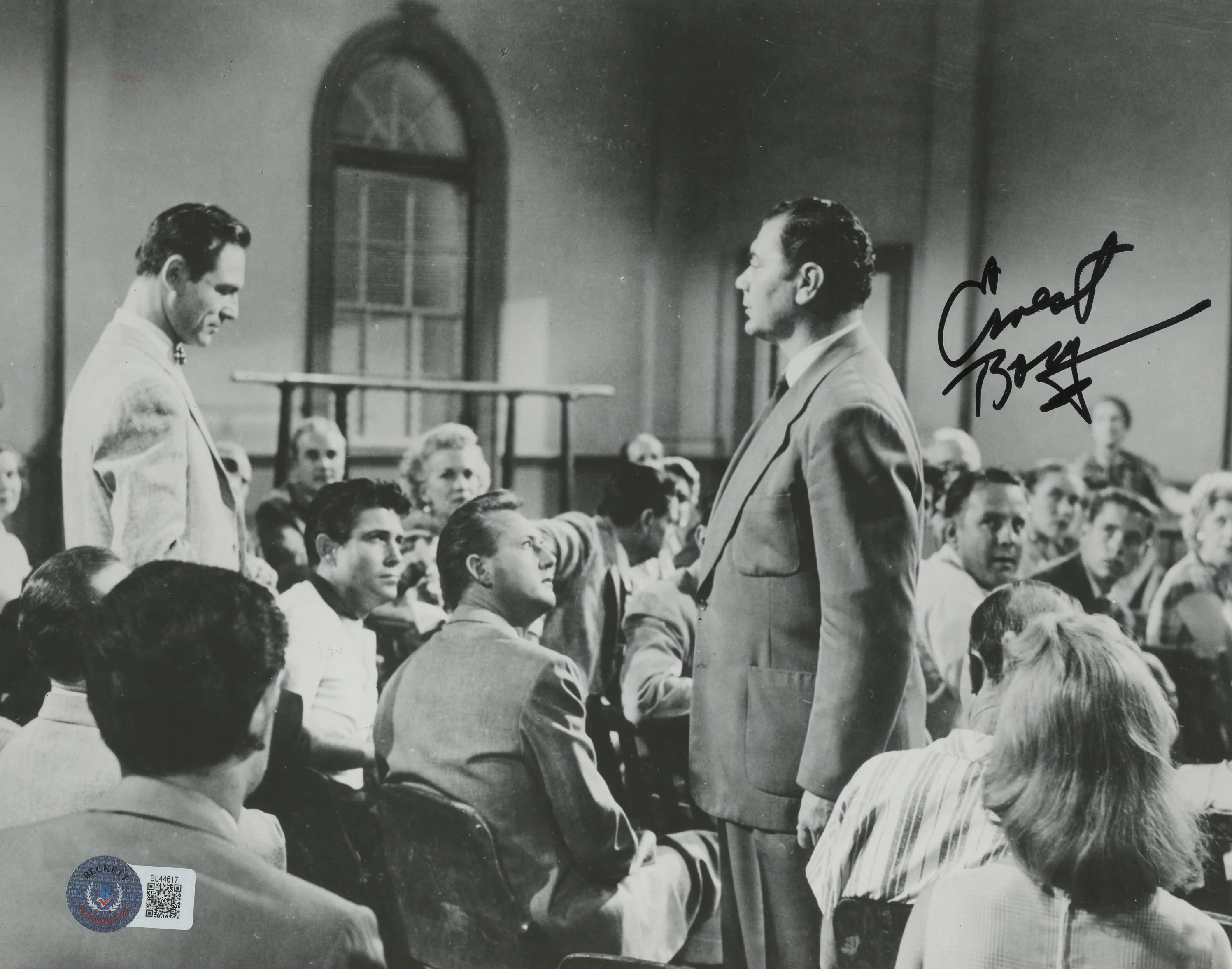 Ernest Borgnine McHale's Navy Authentic Signed 8x10 Photo BAS #BL44617 - Image 2
