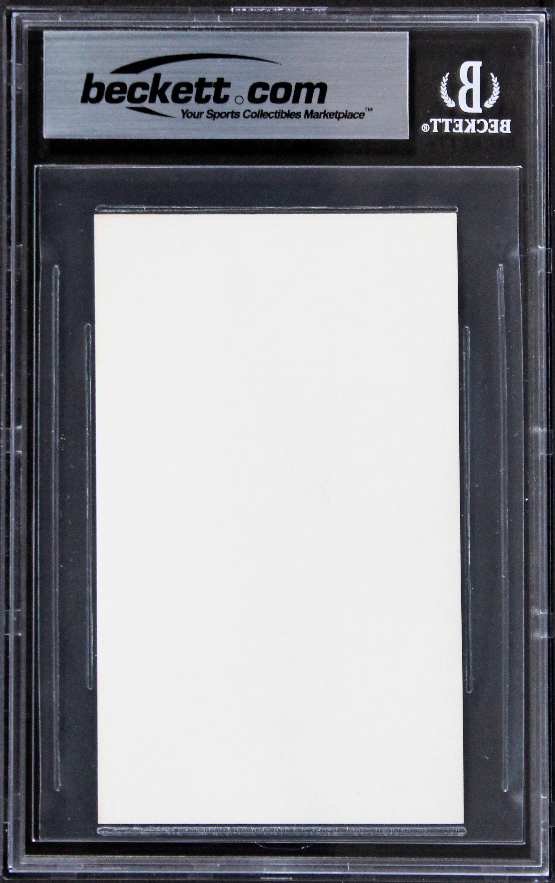 Estelle Parsons Roseanne Authentic Signed 3x5 Index Card BAS Slabbed - Image 3