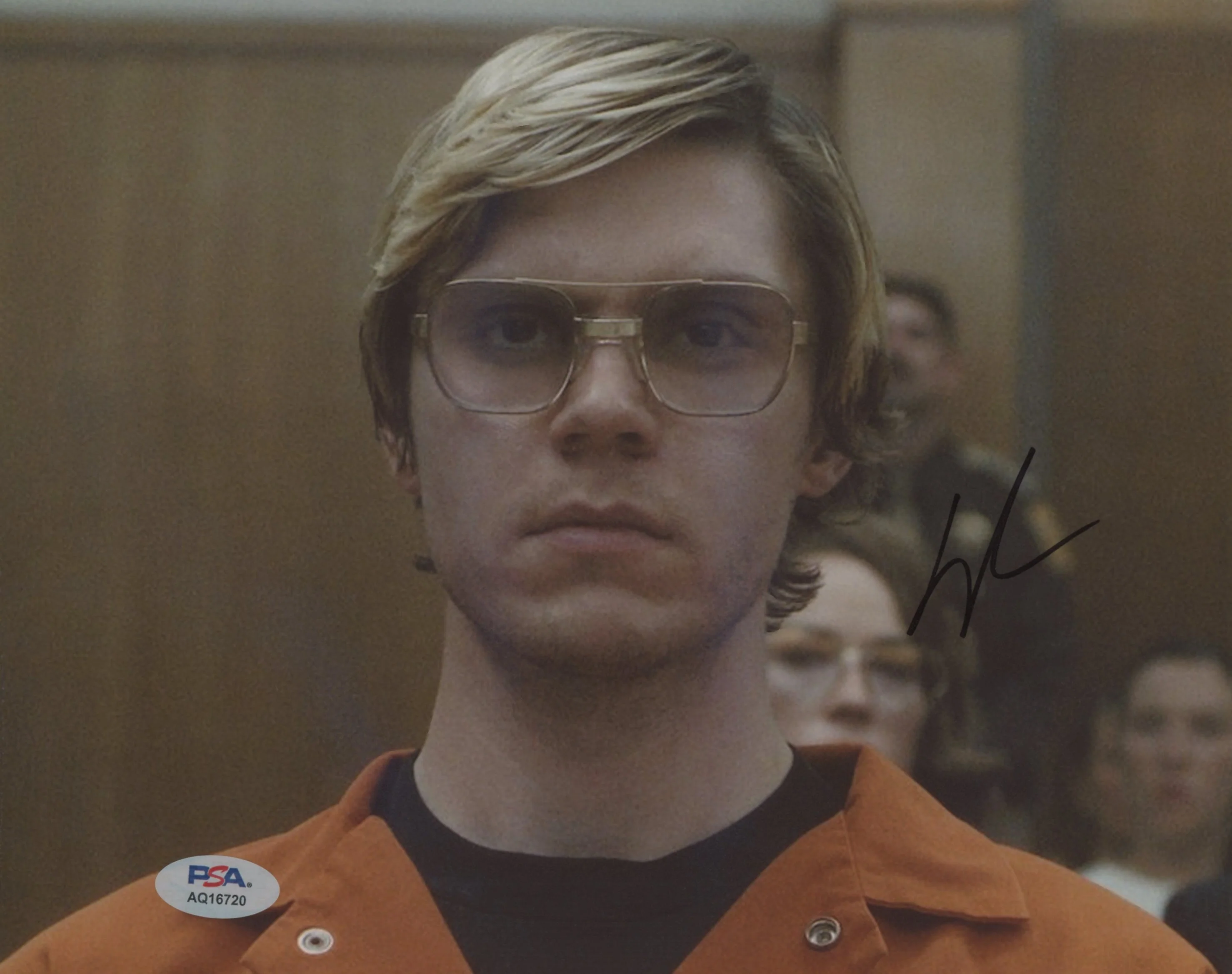 Evan Peters Dahmer Monster Authentic Signed 8x10 Photo PSA/DNA #AQ16720