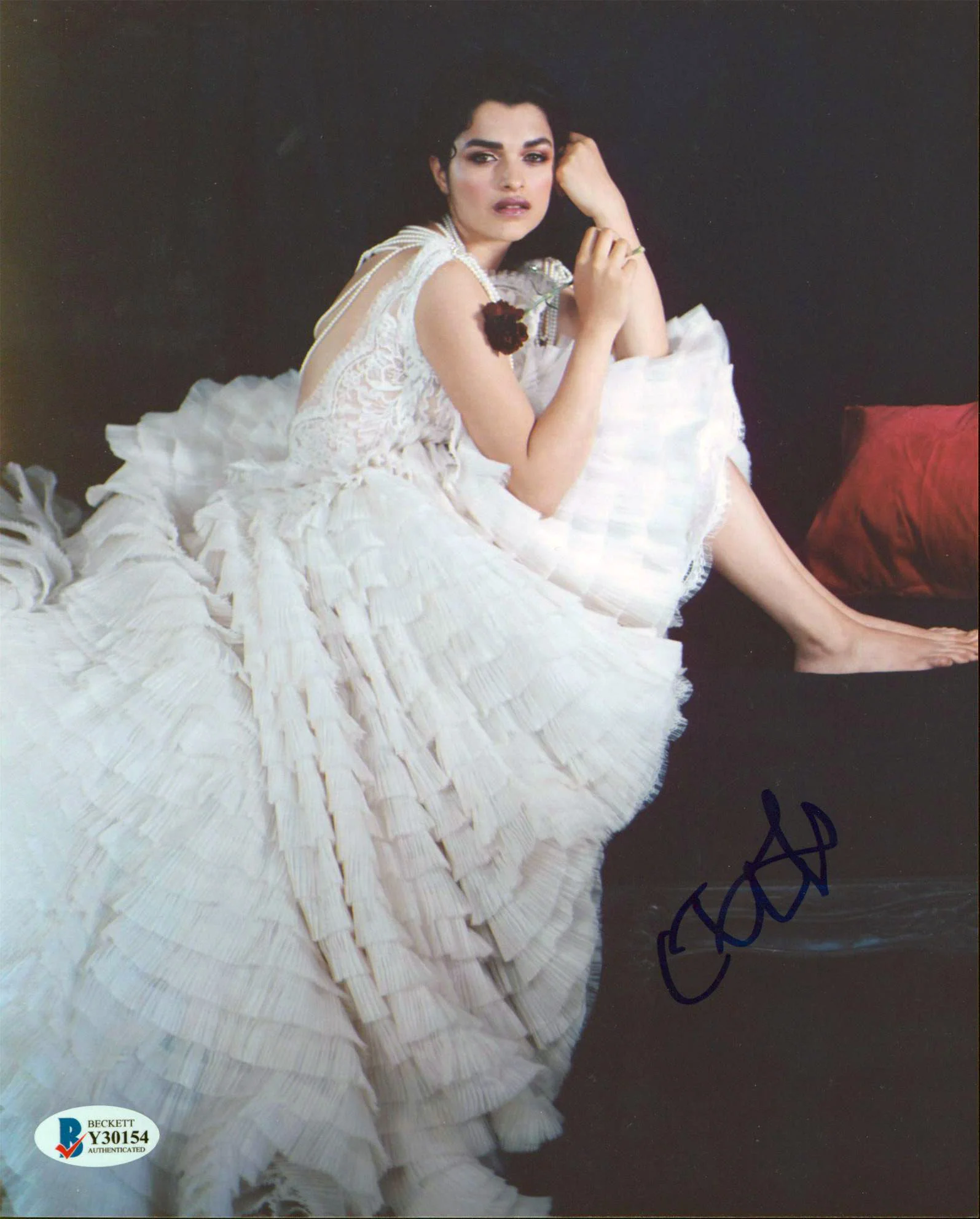 Eve Harlow The 100 Authentic Signed 8x10 Photo Autographed BAS #Y30154 - Image 2