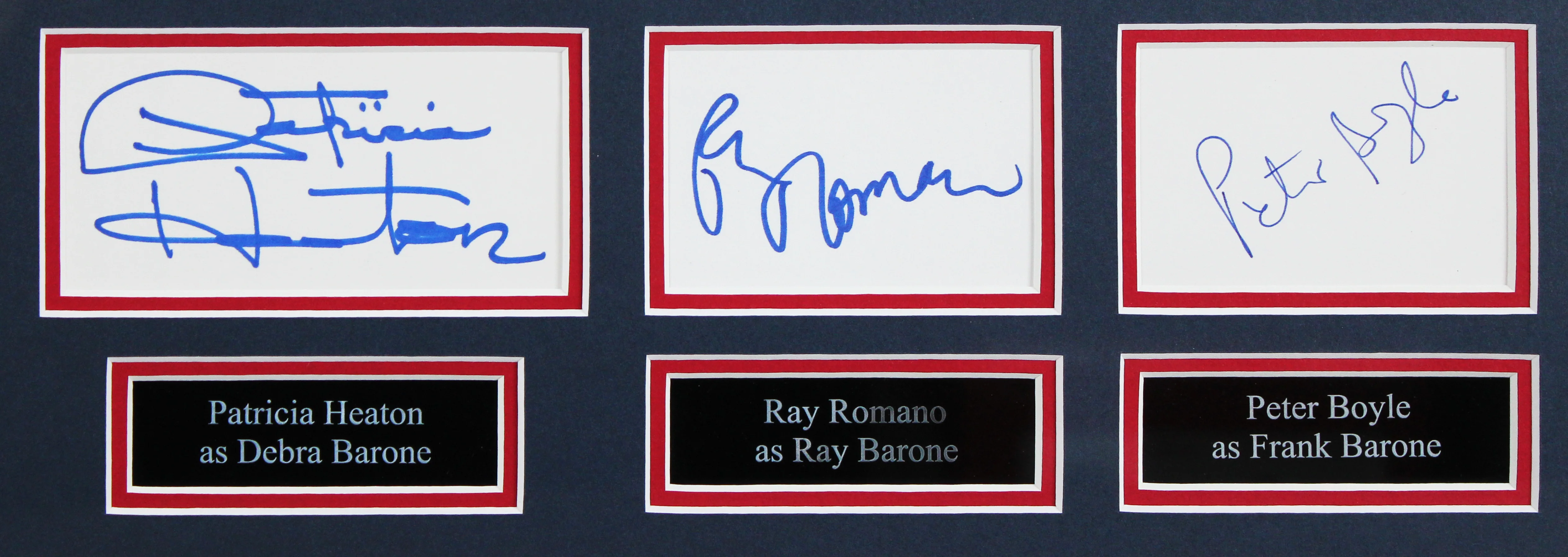 Everyone Loves Raymond (5) Romano, Heaton, Boyle +2 Signed Framed Display BAS - Image 3