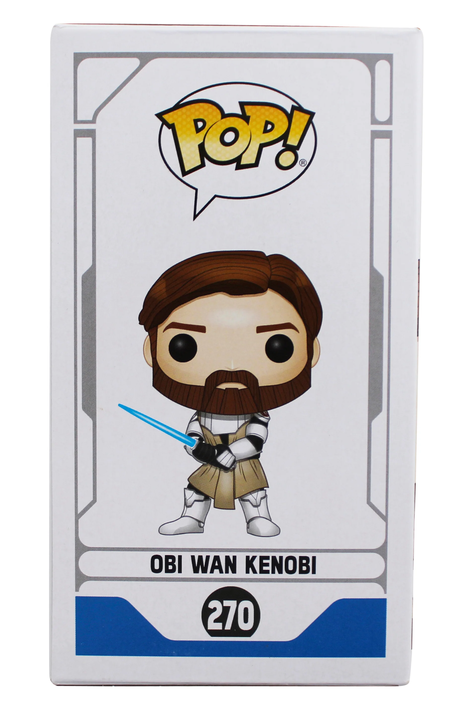 Ewan McGregor Star Wars Signed Obi Wan Kenobi #270 Funko Pop Vinyl Figure BAS W - Image 6
