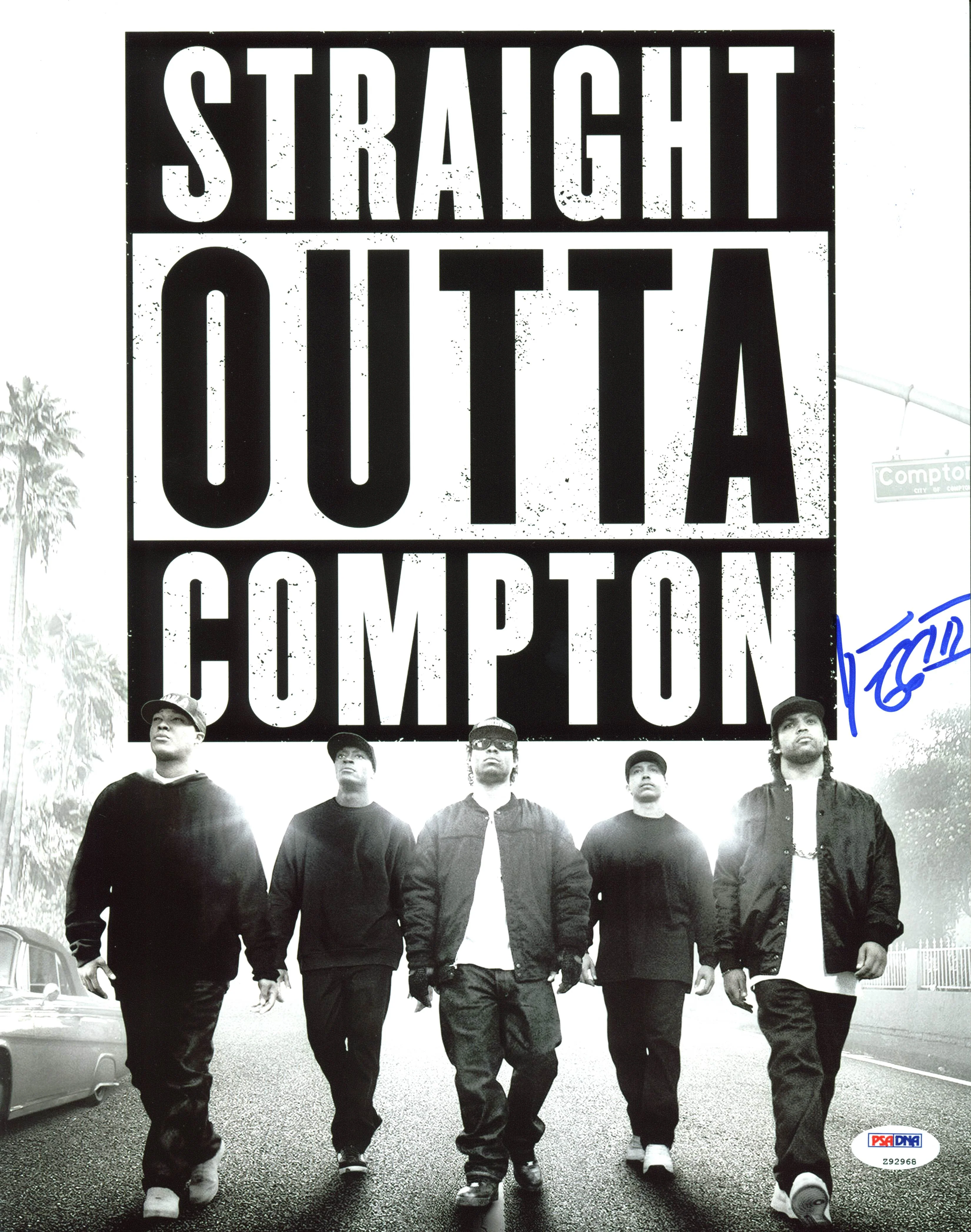 F. Gary Gray Straight Outta Compton Authentic Signed 11X14 Photo PSA/DNA #Z92968