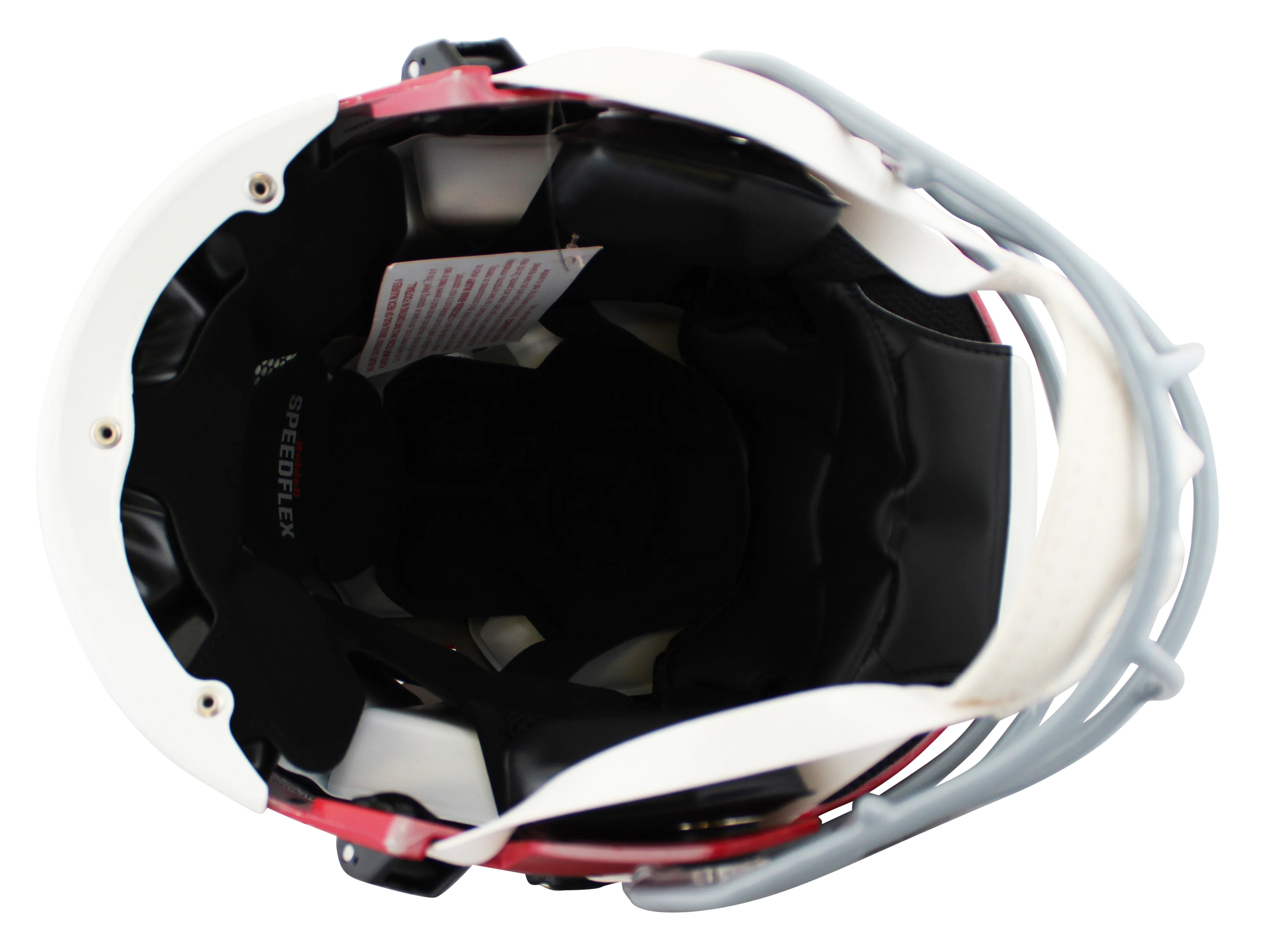 Falcons Julio Jones Signed 1966-69 TB Speed Flex Full Size Helmet BAS Witnessed - Image 5