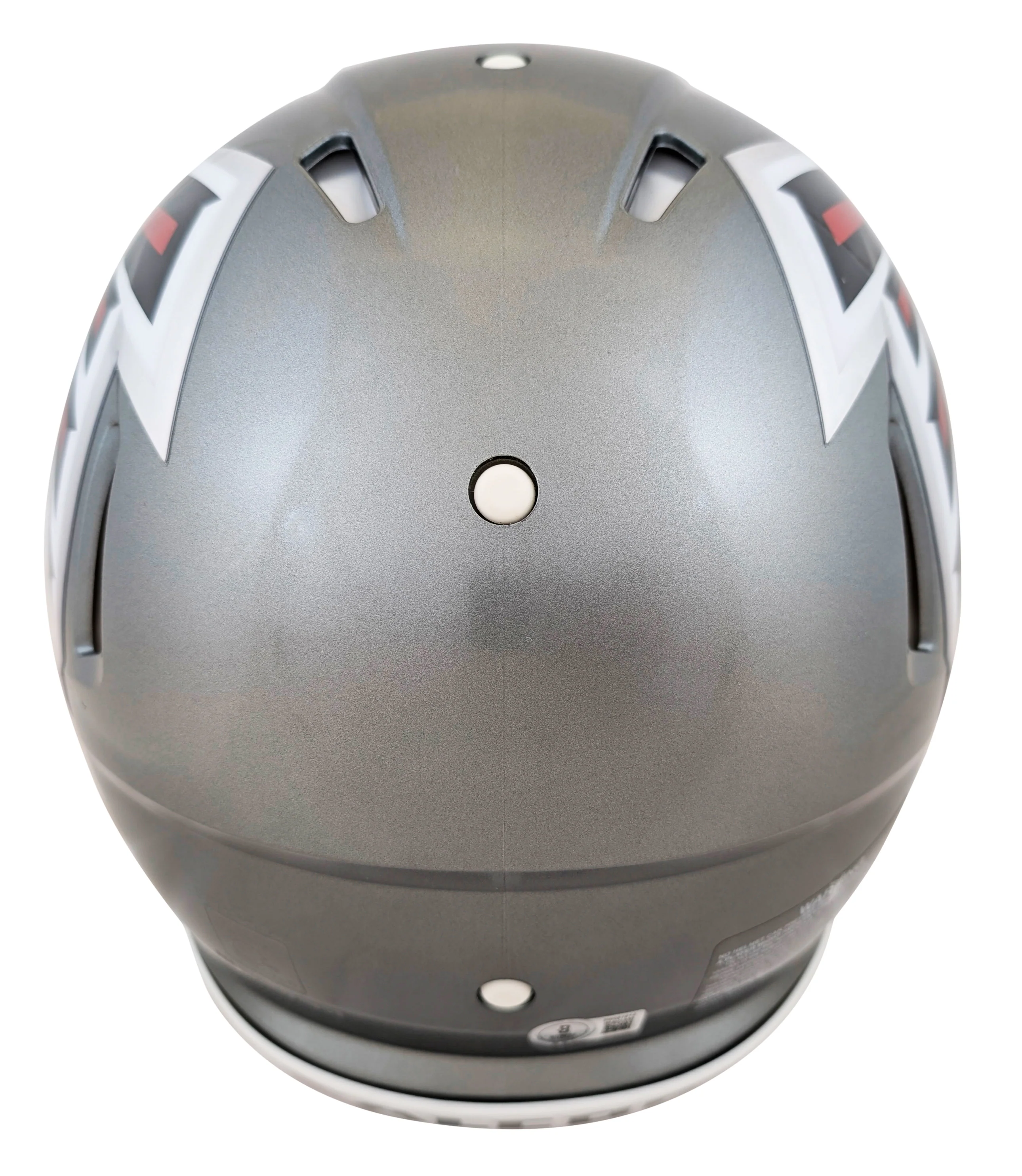 Falcons Julio Jones Signed Flash Full Size Speed Proline Helmet W/ Case BAS Wit - Image 4