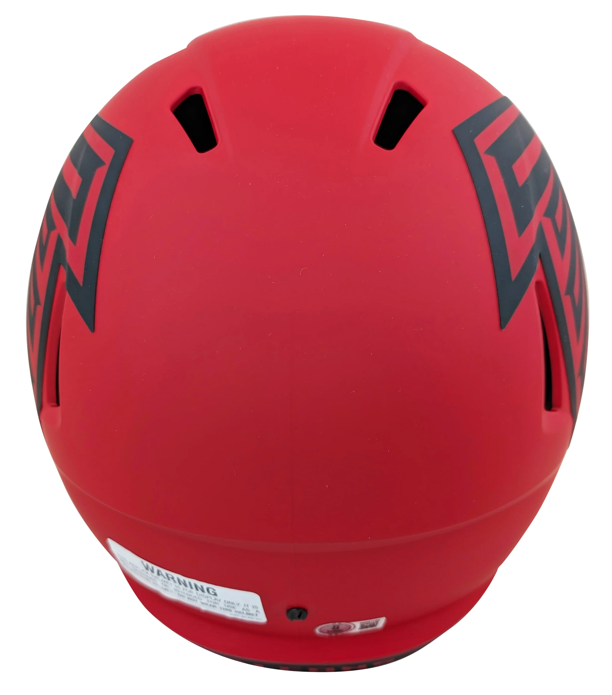 Falcons Julio Jones Signed Rave Full Size Speed Rep Helmet W/ Case BAS Witnessed - Image 4