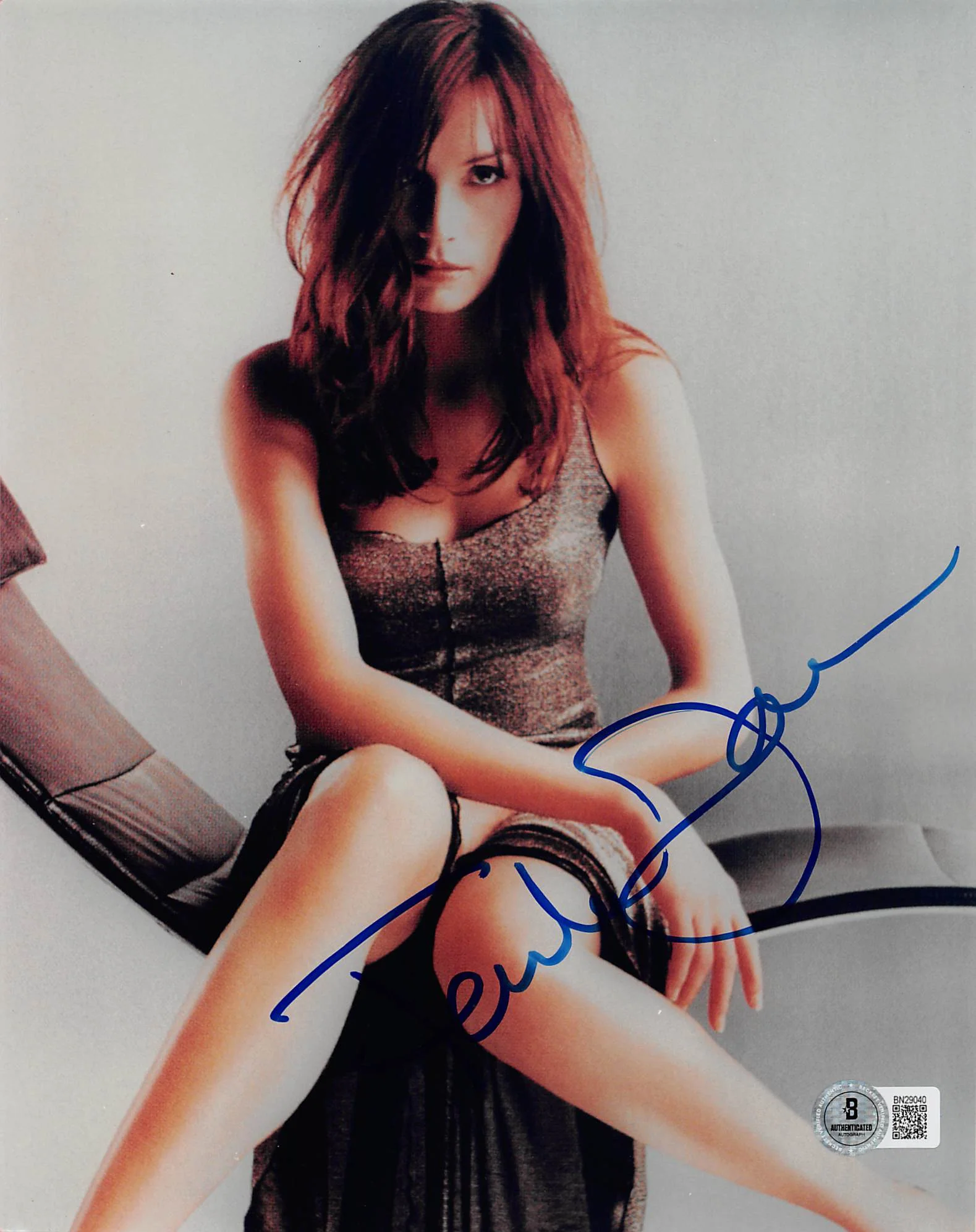 Famke Janssen X-Men The Last Stand Authentic Signed 8x10 Sexy Photo BAS #BN29040