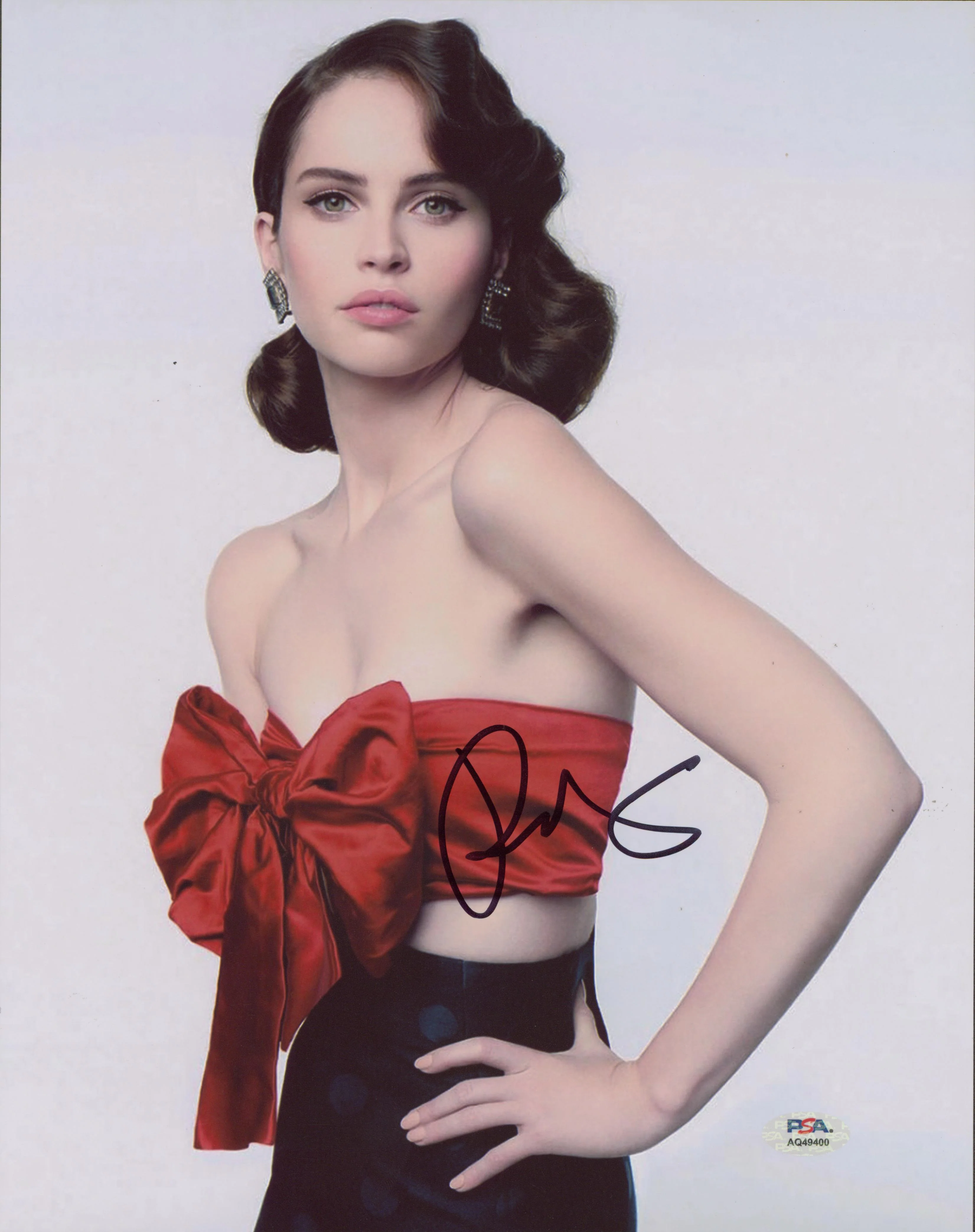 Felicity Jones The Theory Of Everything Signed 11x14 Photo PSA/DNA #AQ49400 - Image 2