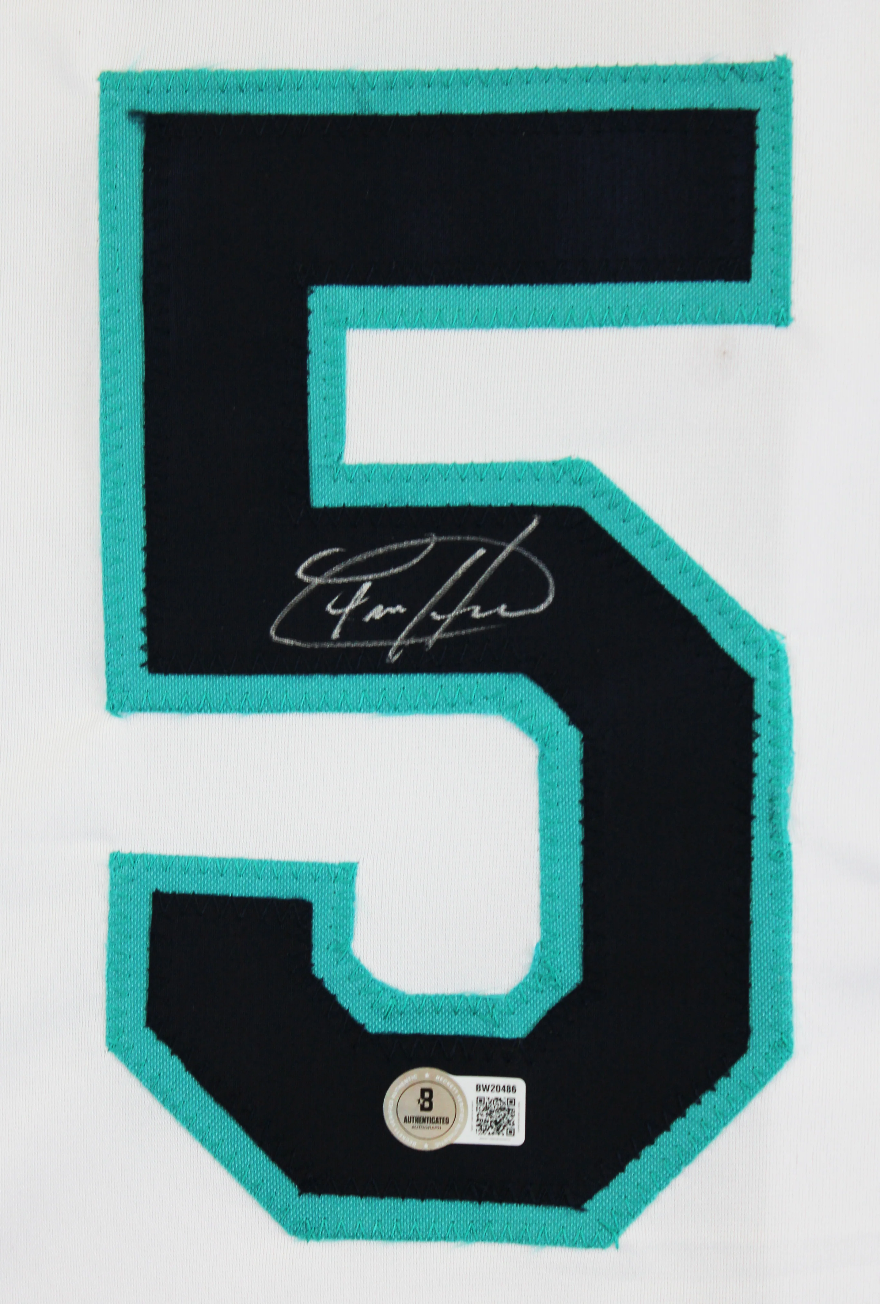 Felix Hernandez Authentic Signed White Pro Style Jersey Autographed BAS - Image 3