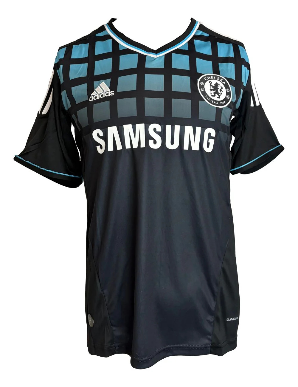 Fernando Torres Signed Chelsea Black Adidas Soccer Jersey BAS - Image 3