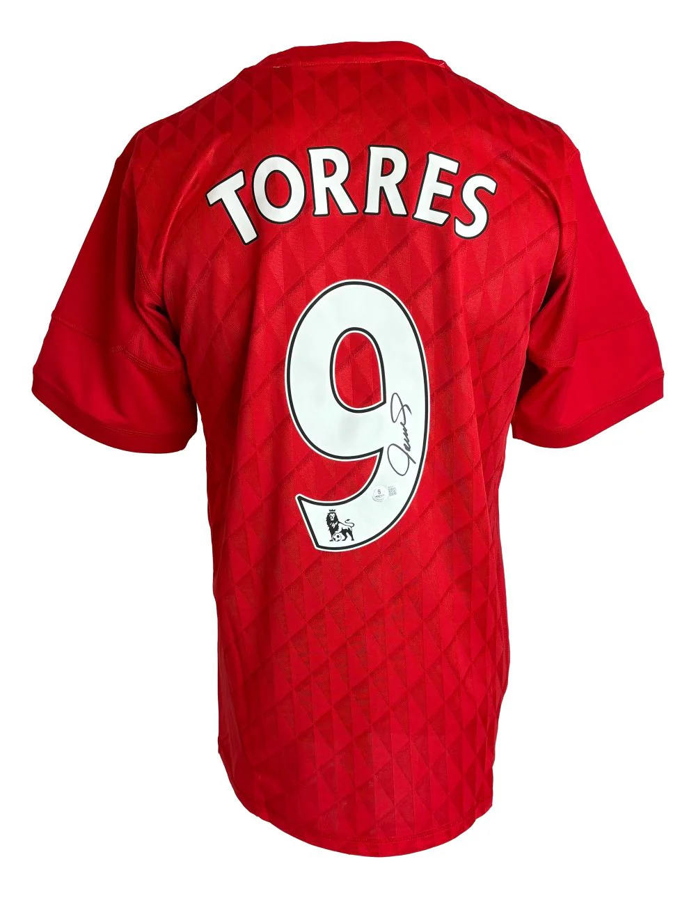Fernando Torres Signed Liverpool 2010/11 Adidas Soccer Jersey BAS