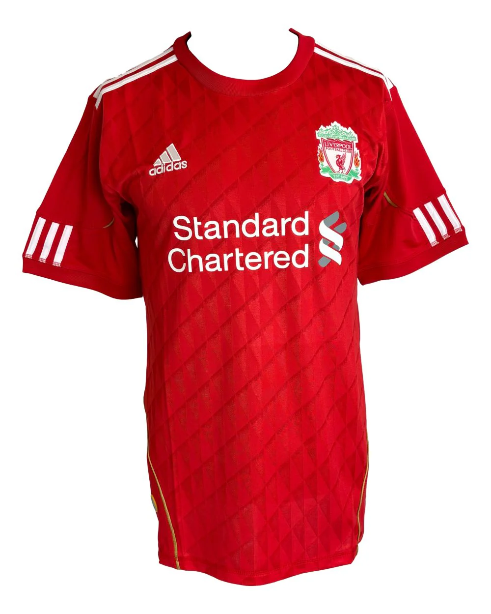 Fernando Torres Signed Liverpool 2010/11 Adidas Soccer Jersey BAS - Image 3