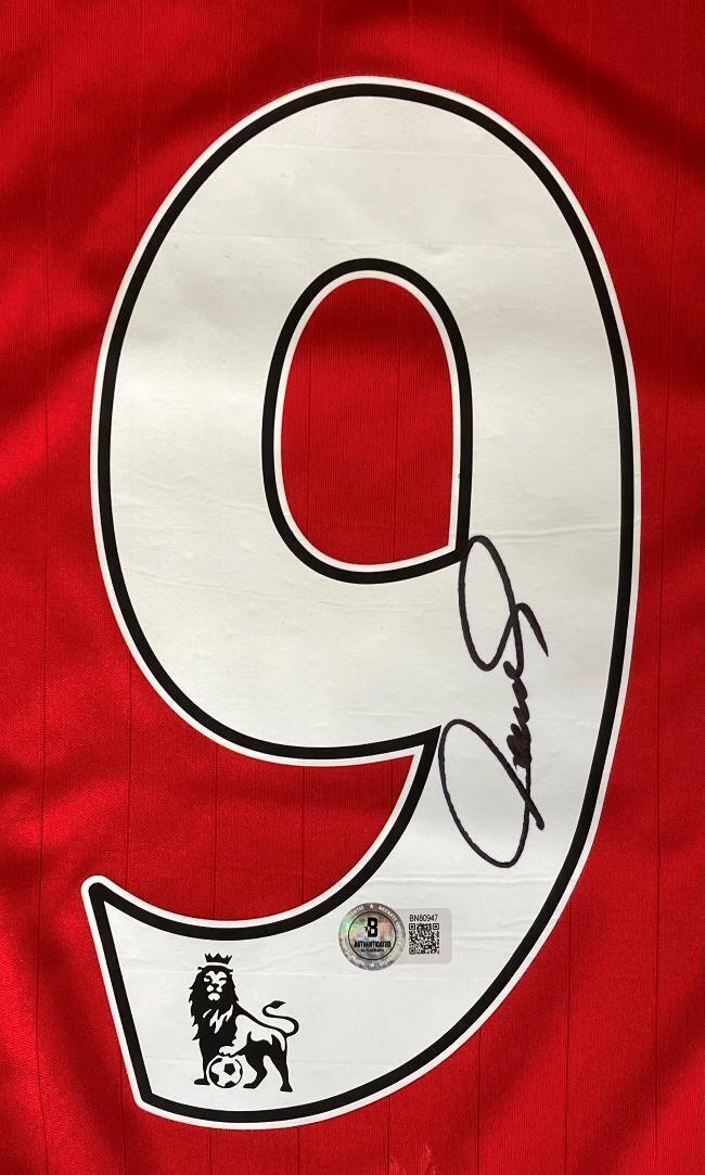 Fernando Torres Signed Liverpool Adidas Soccer Jersey BAS - Image 2