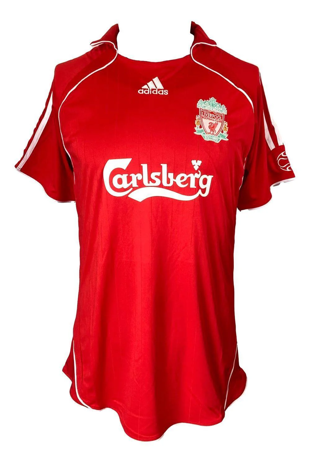 Fernando Torres Signed Liverpool Adidas Soccer Jersey BAS - Image 3