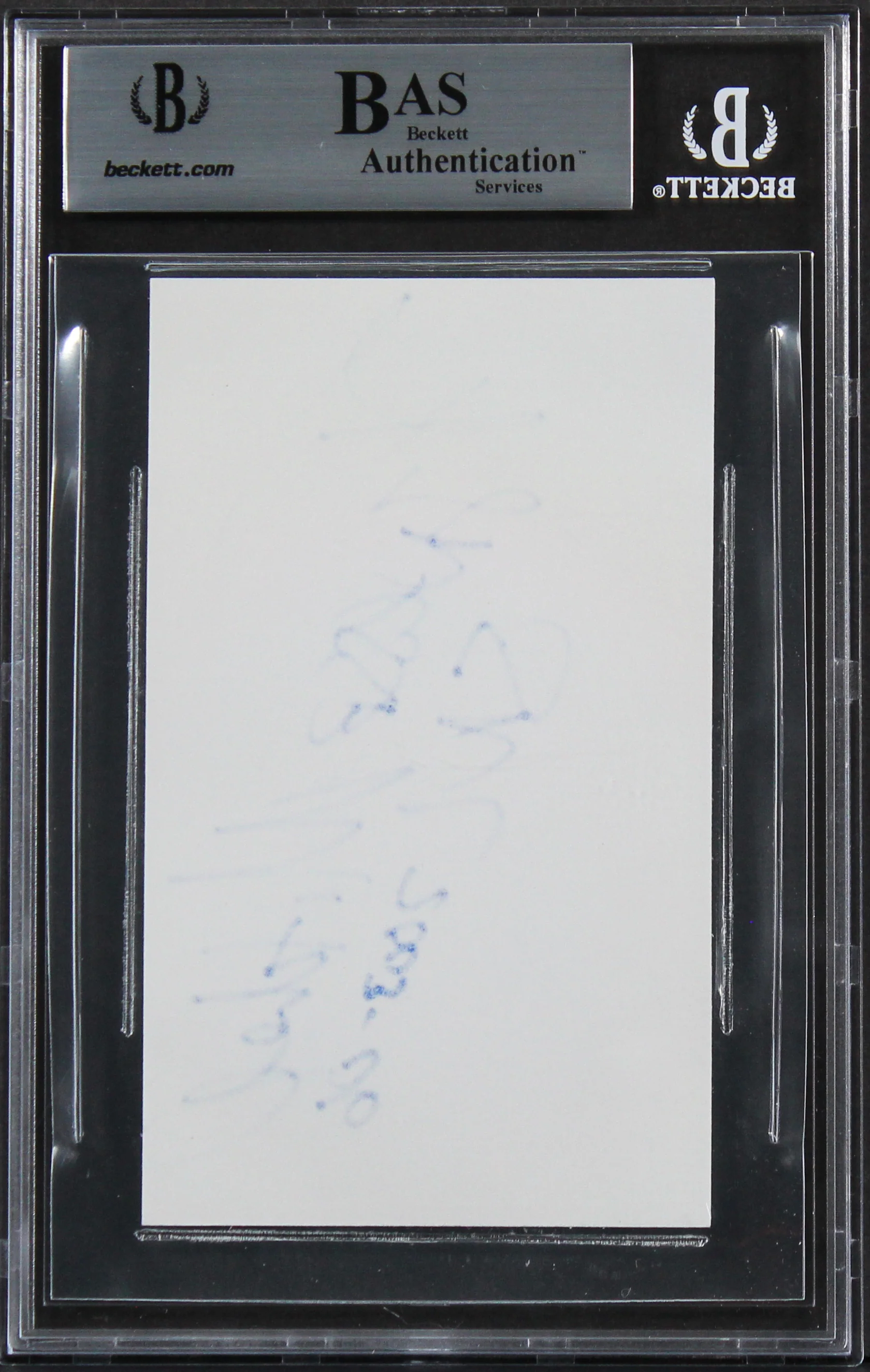 Finesse Mitchell Saturday Night Live SNL 2003-06 Signed 3x5 Index Card BAS Slab - Image 3