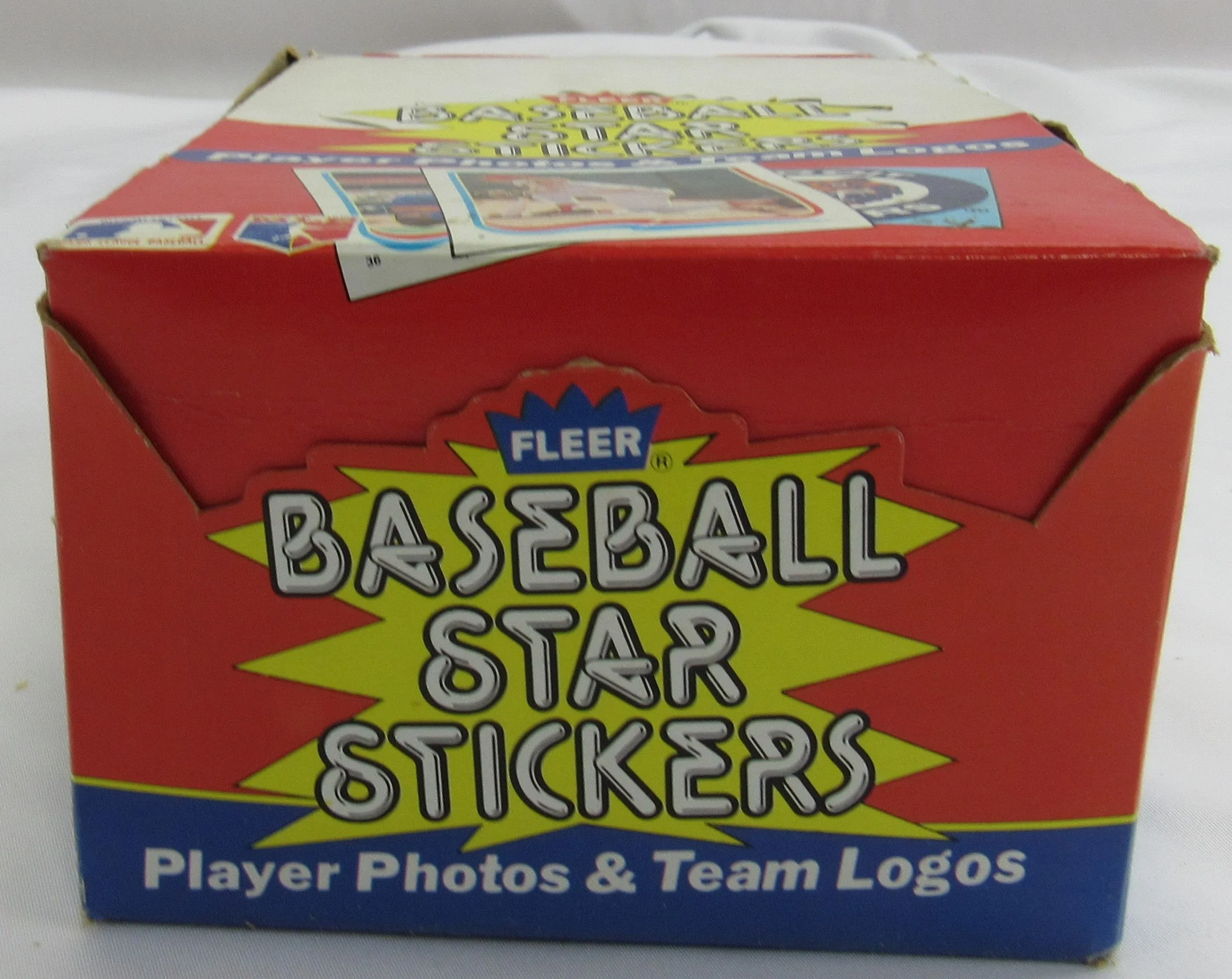 1985 Fleer Baseball Star Stickers Box Unopened Packs Tons of Stars &Rare - Image 3