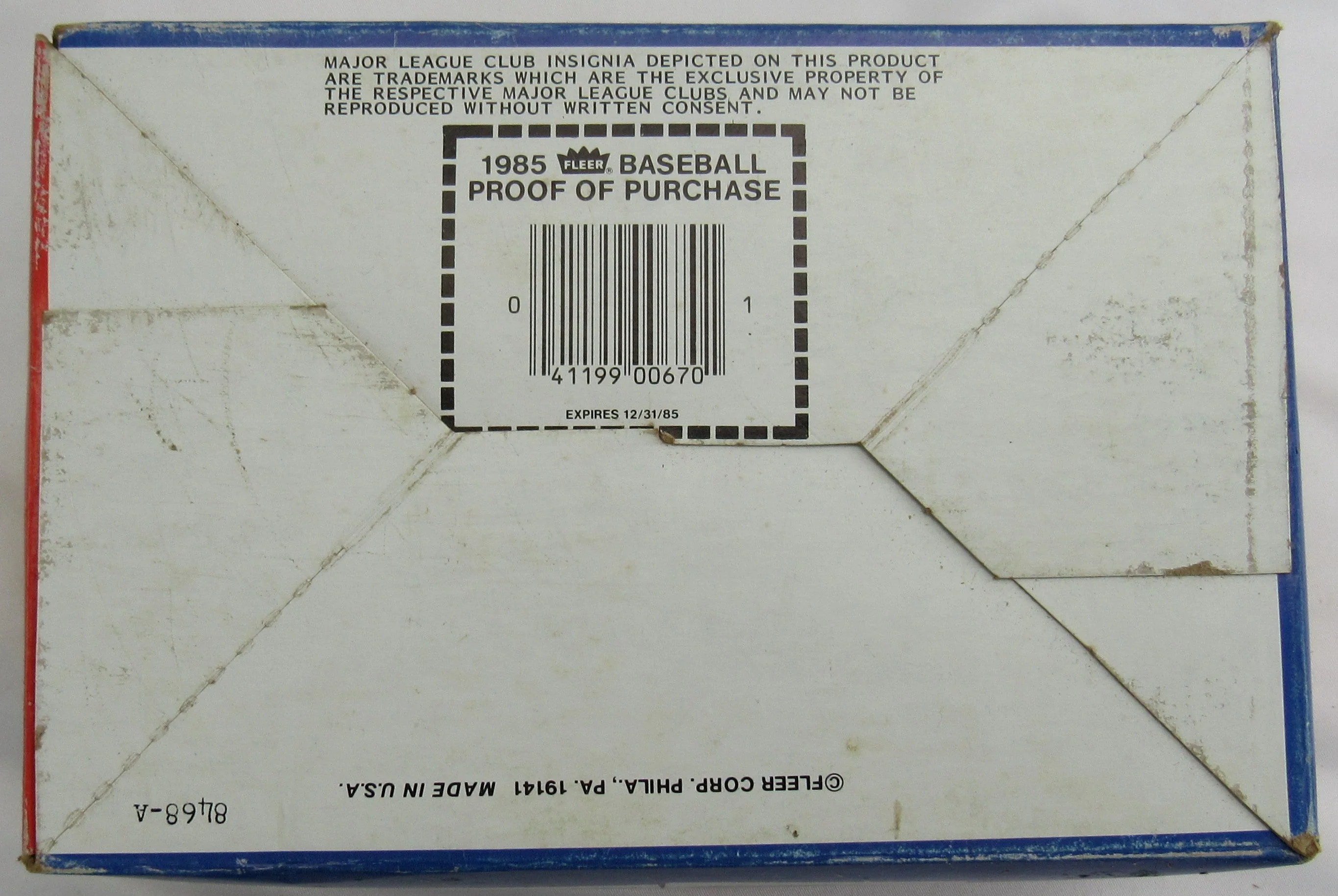 1985 Fleer Baseball Star Stickers Box Unopened Packs Tons of Stars &Rare - Image 7