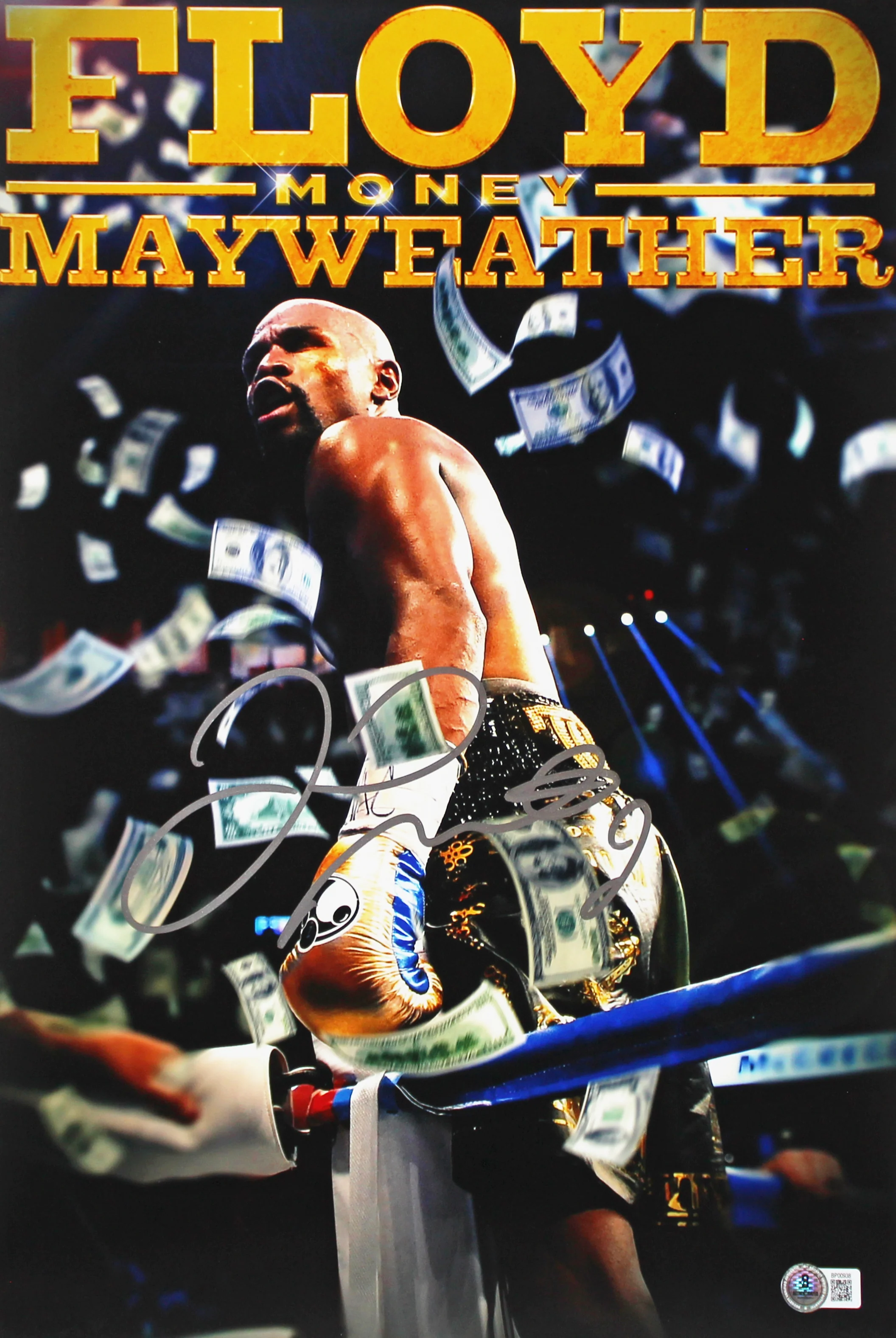 Floyd Mayweather Authentic Signed 12x18 Photo Autographed BAS #BP00938 - Image 2