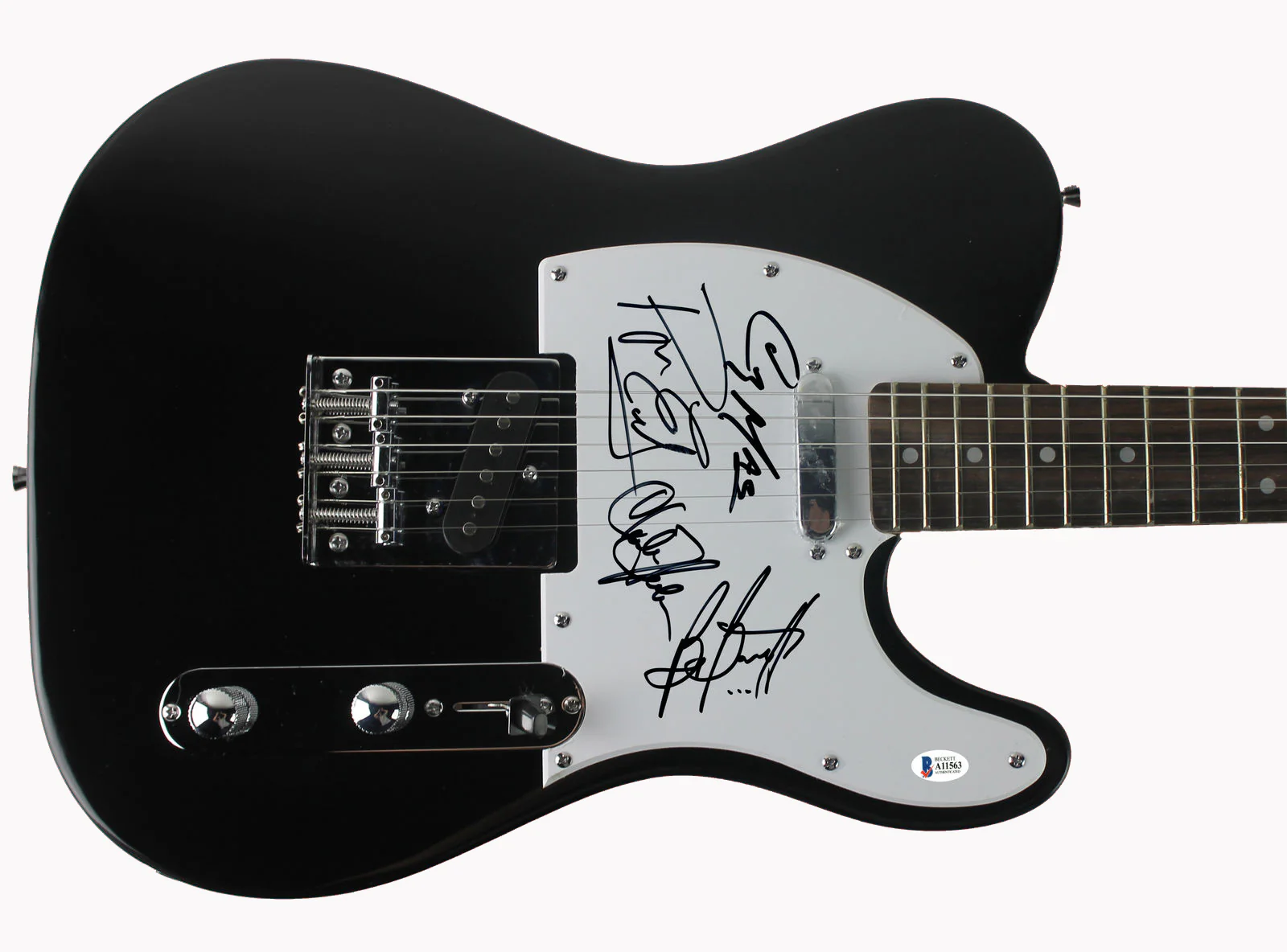 Foghat (4) Earl, Huhn, Bassett & MacGregor Signed Electric Guitar BAS #A11563 - Image 2