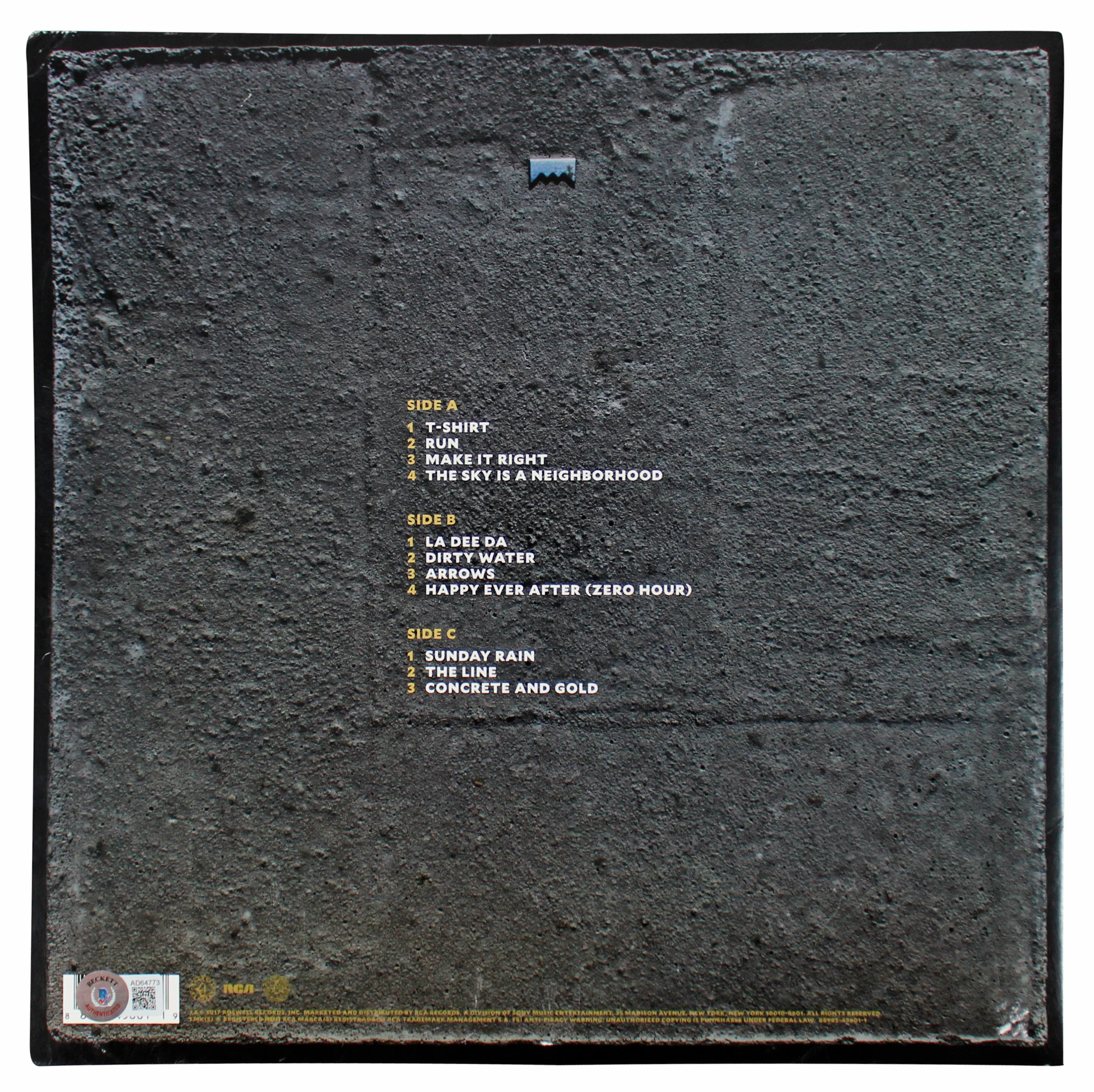 Foo Fighters (6) Grohl, Hawkins, Smear +3 Signed Album Cover W/ Vinyl BAS LOA - Image 10