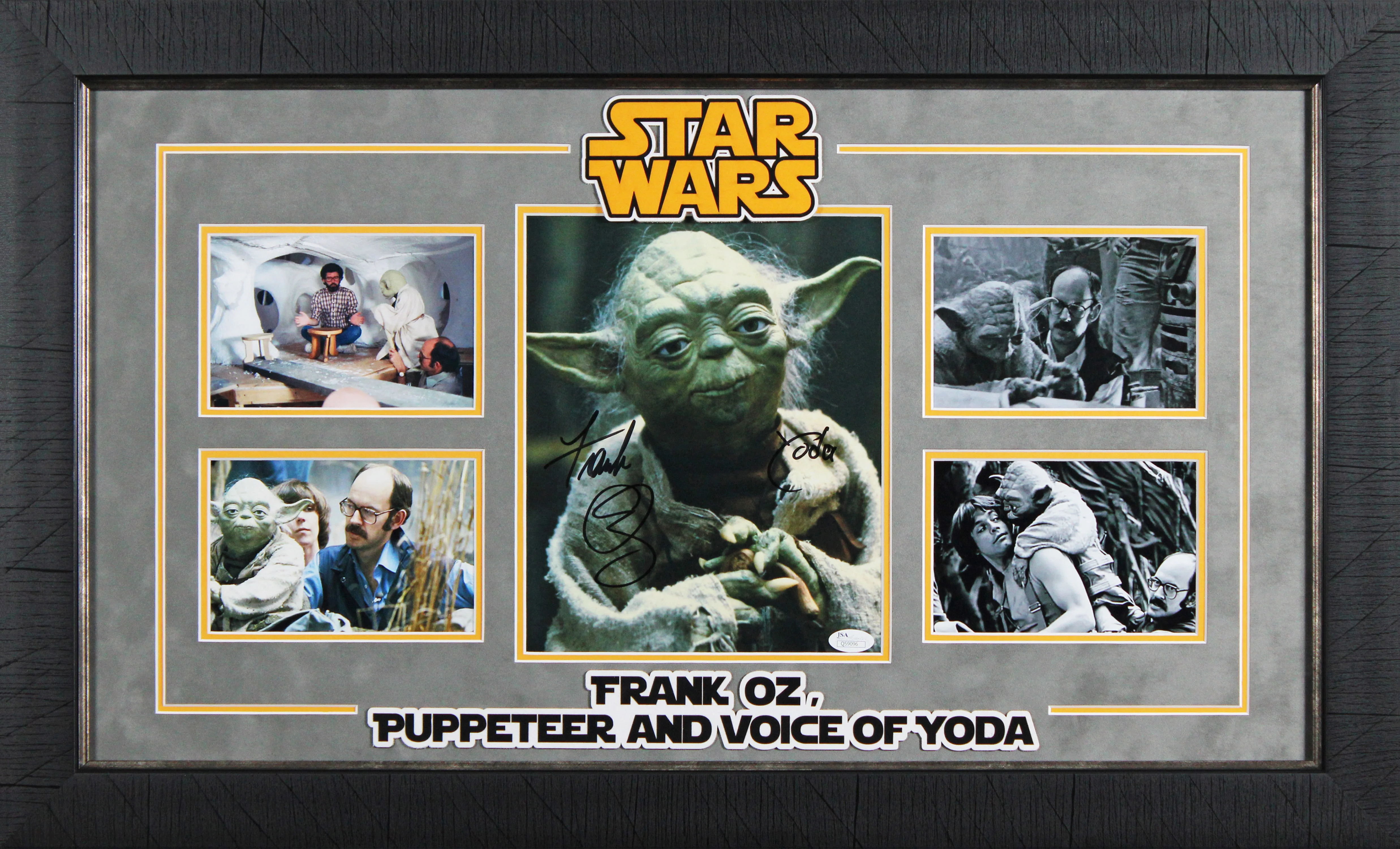 Frank Oz Star Wars "Yoda" Authentic Signed 8x10 Framed Photo JSA #Q59096 - Image 2