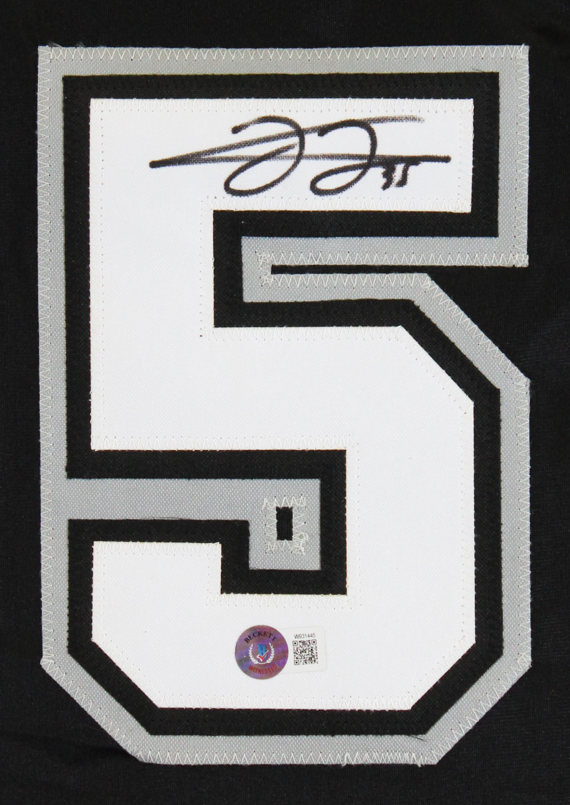 Frank Thomas Authentic Signed Black Pro Style Framed Jersey BAS Witnessed - Image 3