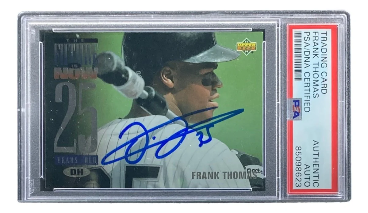 Frank Thomas Signed 1994 Upper Deck #55 Chicago White Sox Trading Card PSA/DNA - Image 3