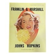 Franklin & Marshall vs Johns Hopkins October 3 1953 Official Game Program - Image 3