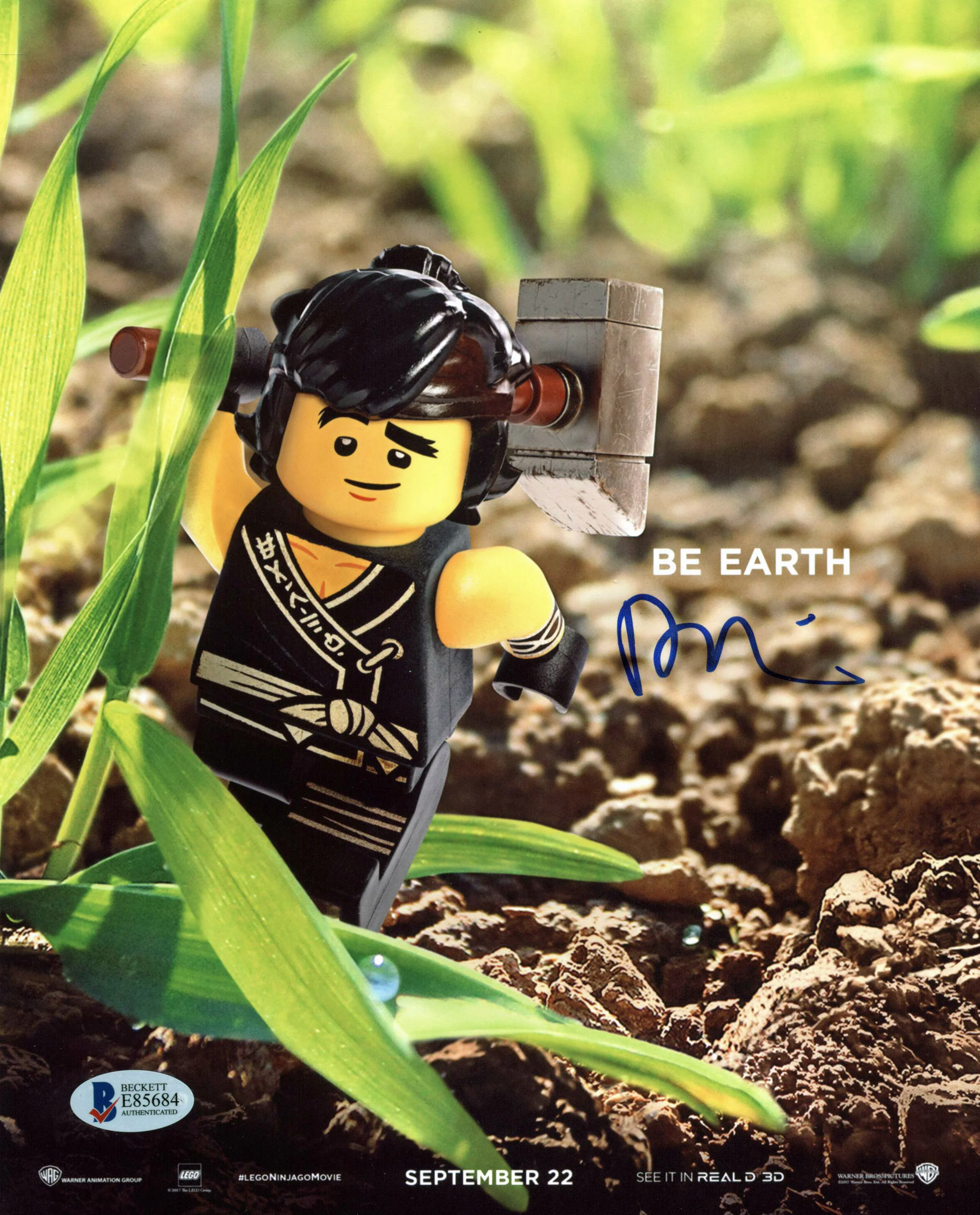 Fred Armisen The Lego Ninjago Movie Authentic Signed 8x10 Photo BAS #E85684 - Image 2