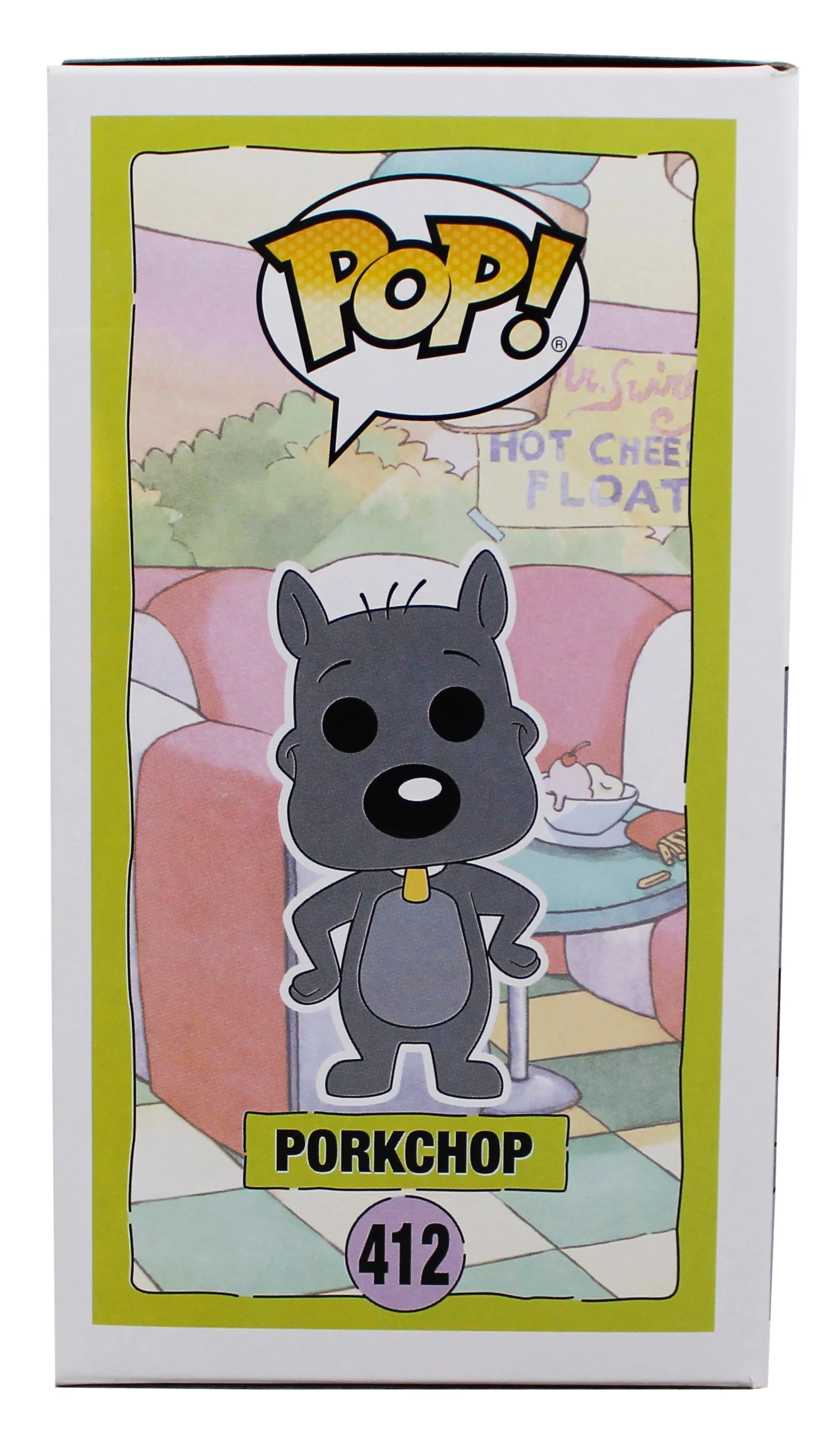 Fred Newman Doug Signed Porkchop #412 Funko Pop Vinyl Figure BAS #BN76609 - Image 6